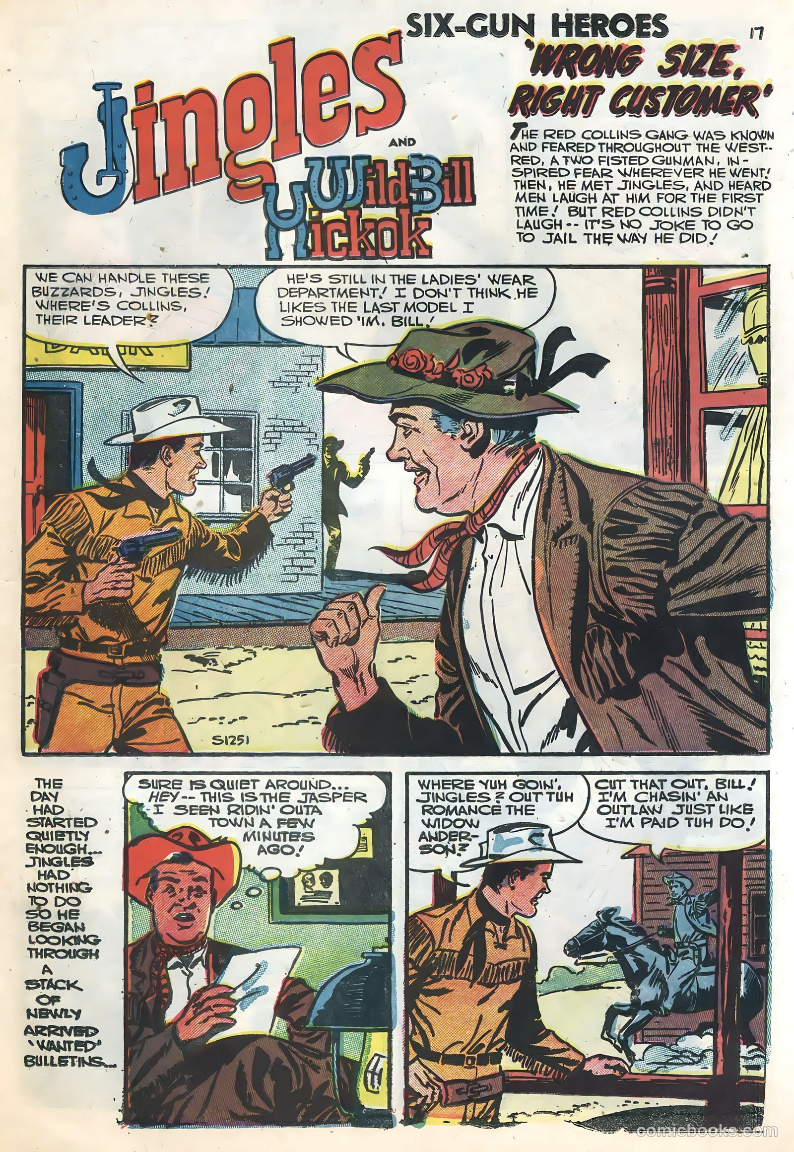 Six-Gun Heroes #41 (1957) — page 19 of 36