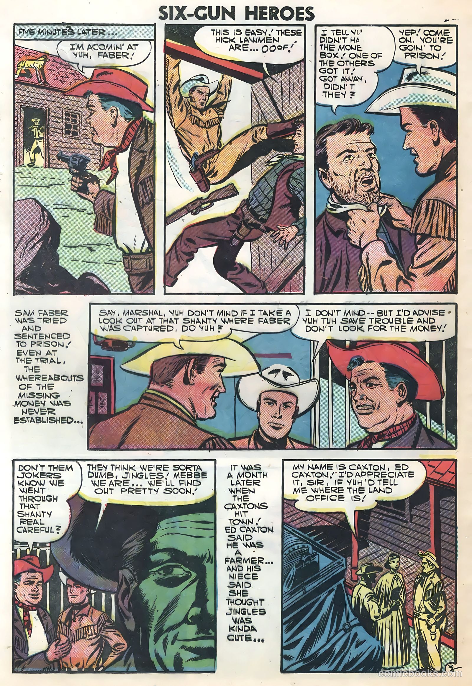 Six-Gun Heroes #41 (1957) — page 24 of 36