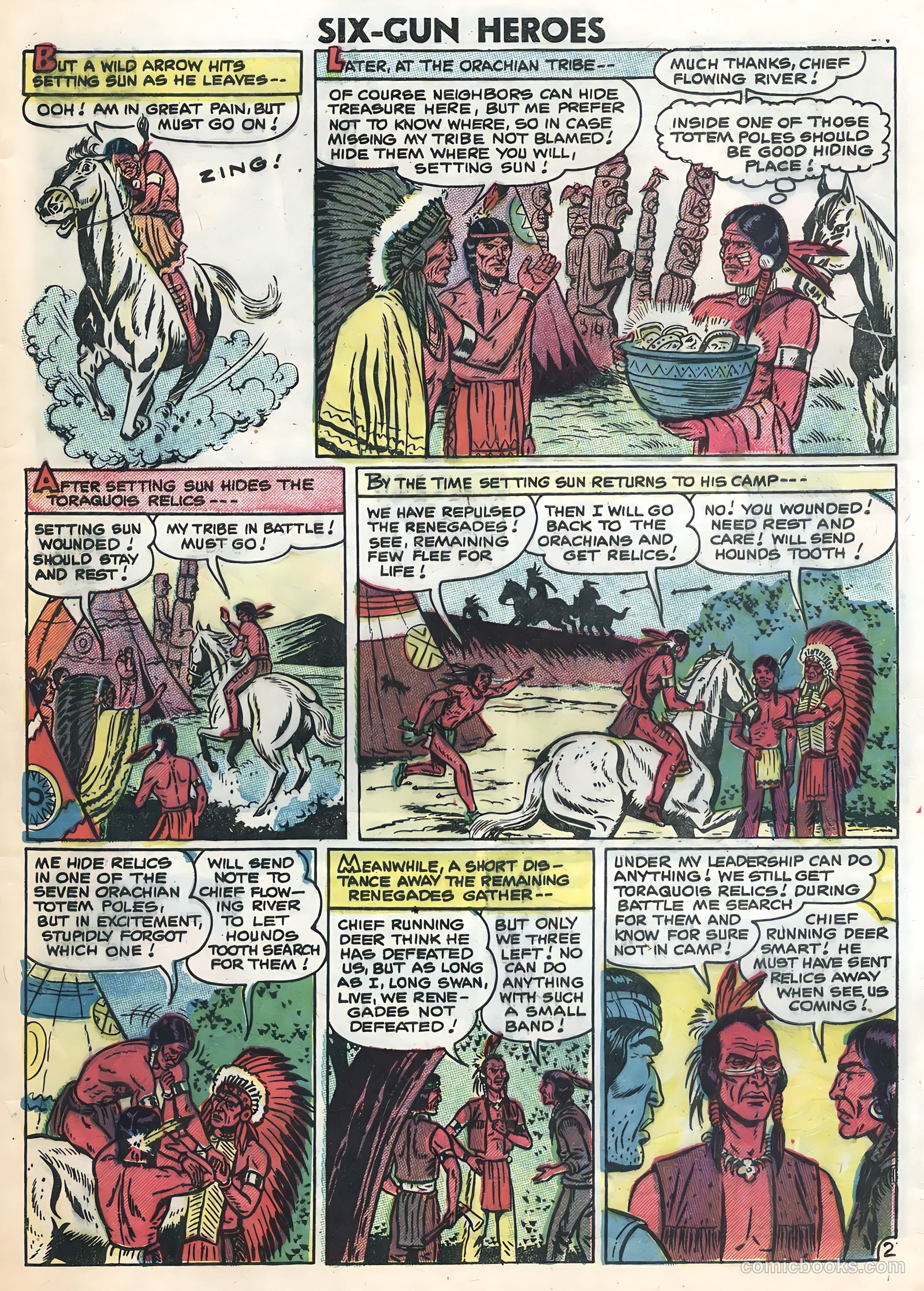 Six-Gun Heroes #41 (1957) — page 29 of 36
