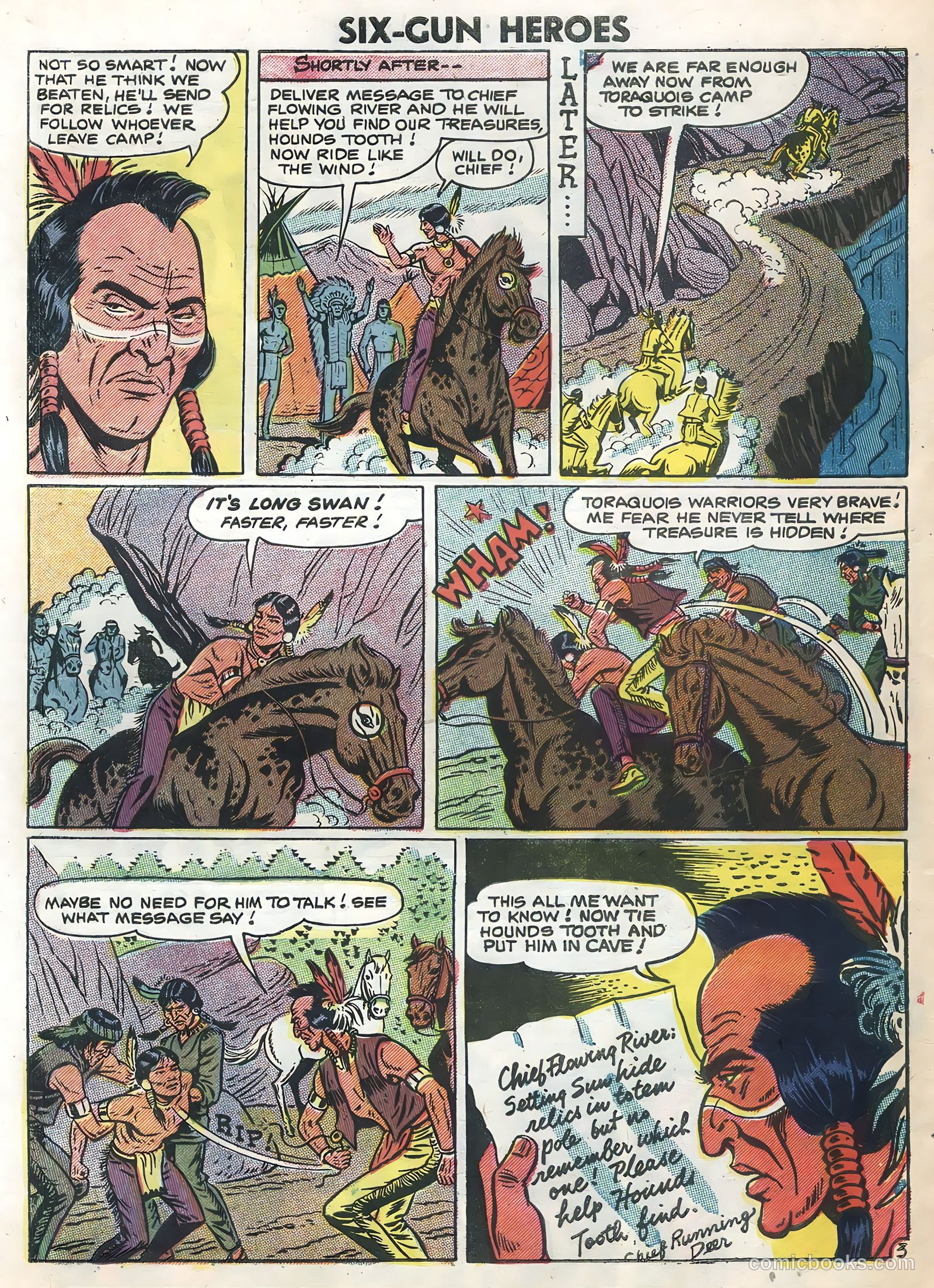 Six-Gun Heroes #41 (1957) — page 30 of 36