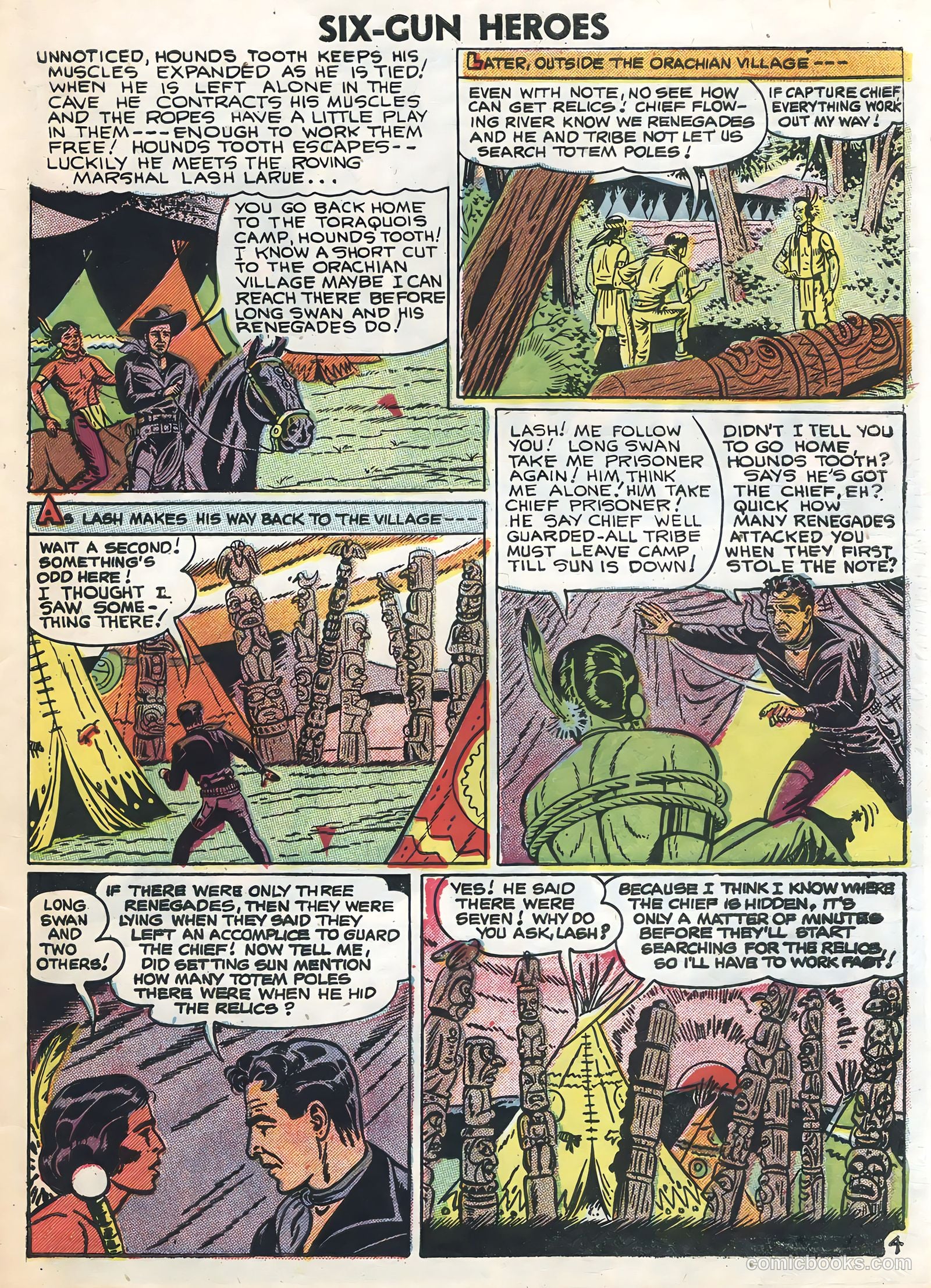 Six-Gun Heroes #41 (1957) — page 31 of 36
