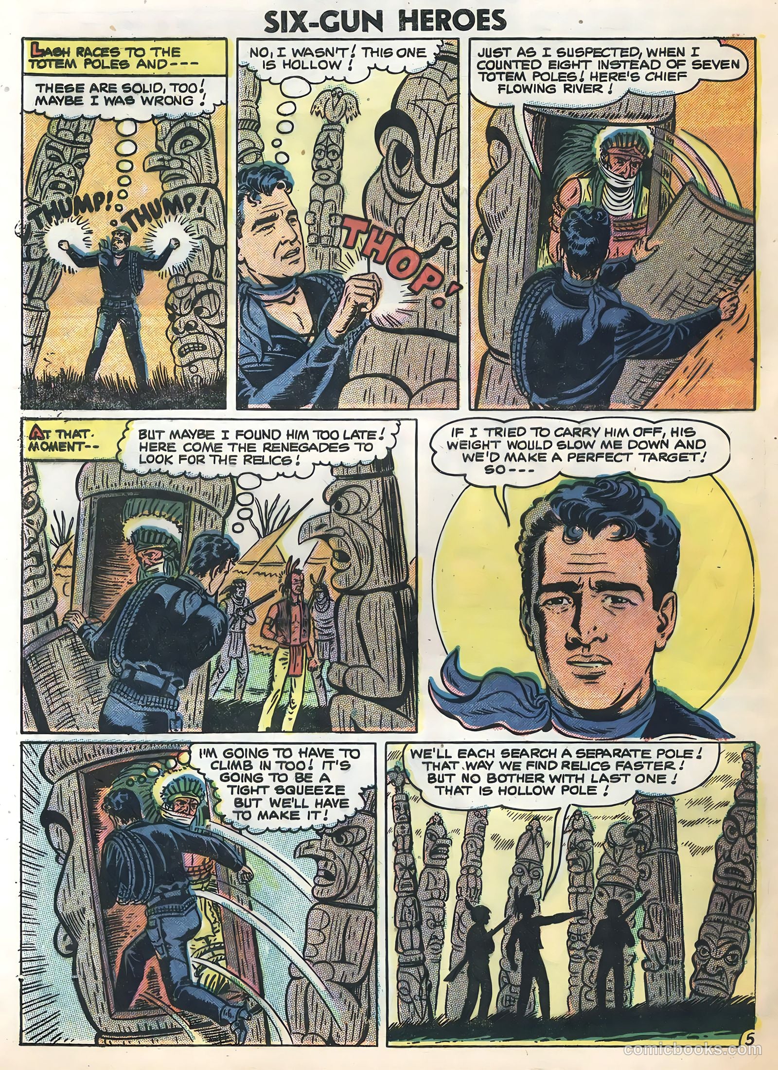 Six-Gun Heroes #41 (1957) — page 32 of 36