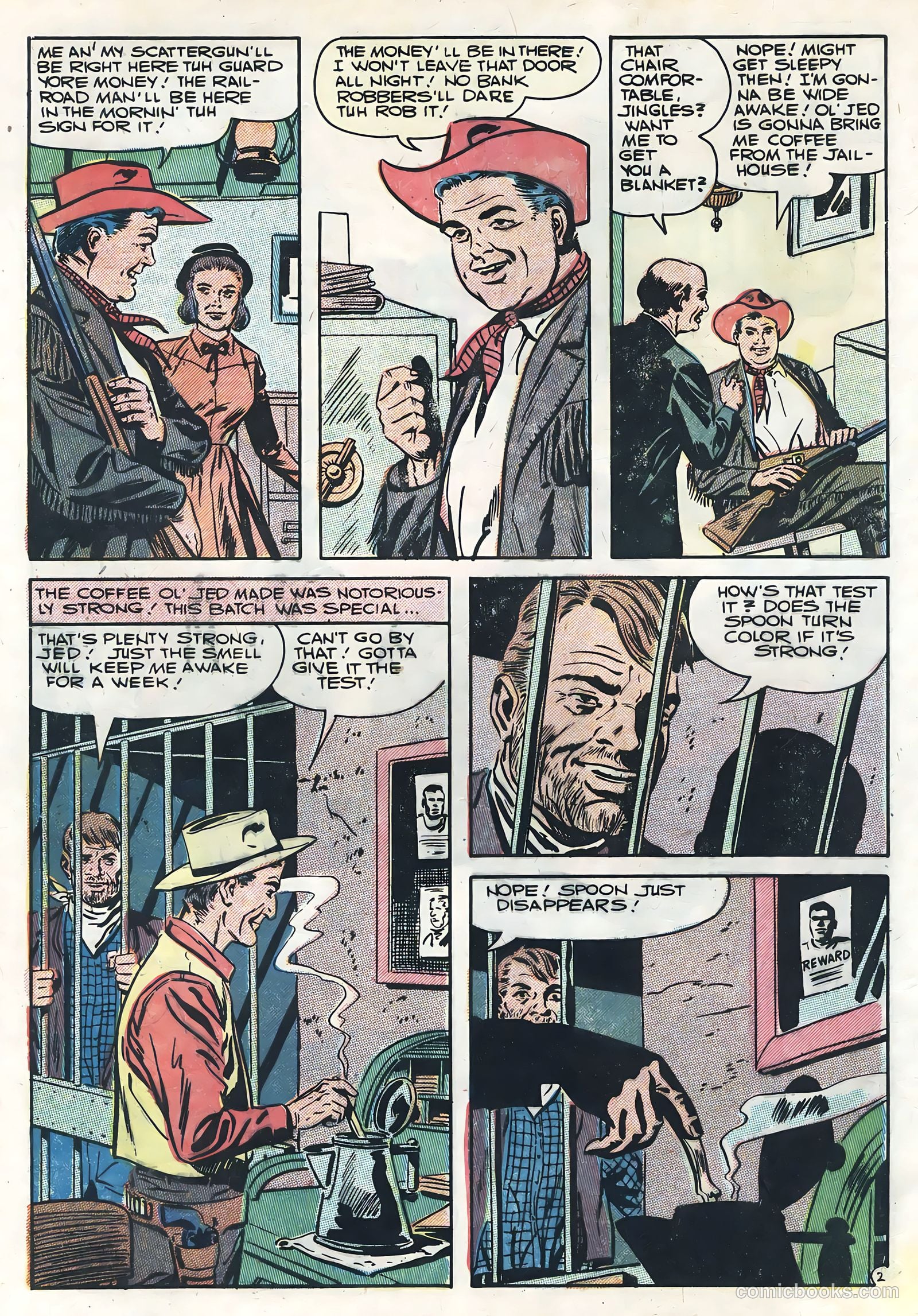 Six-Gun Heroes #42 (1957) — page 4 of 36