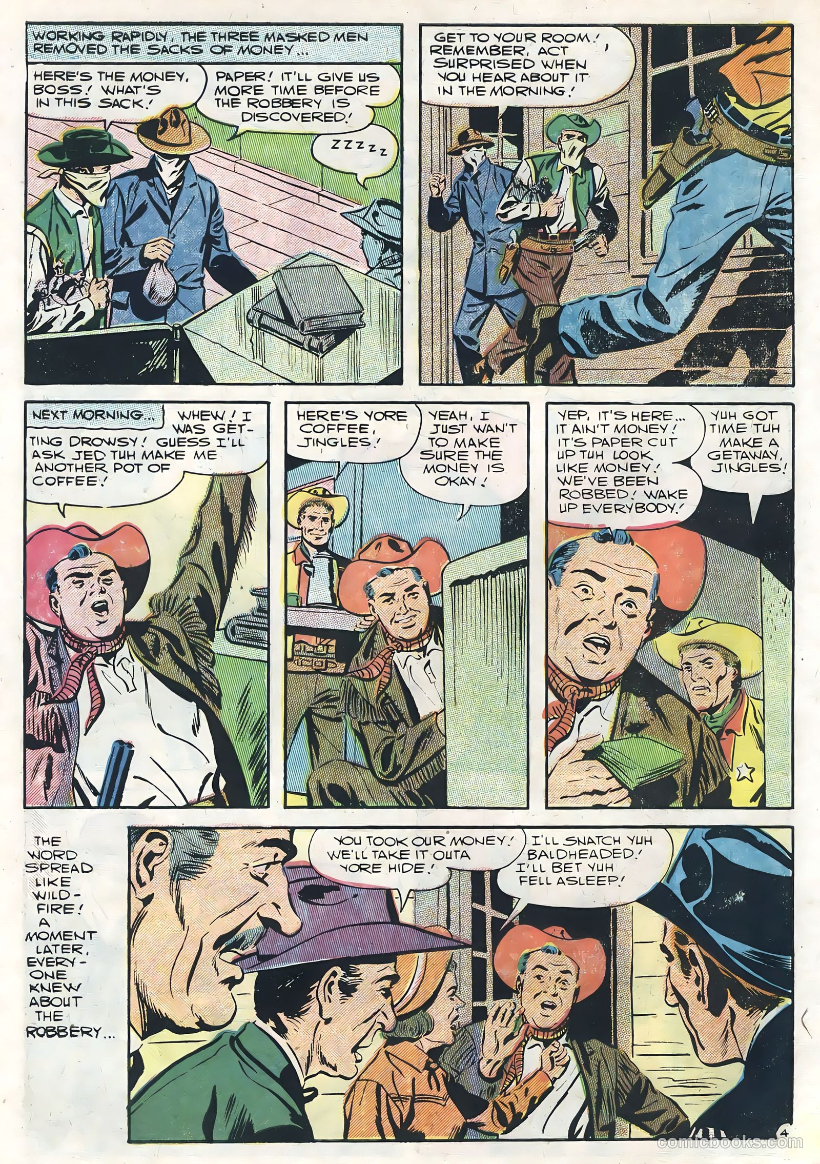 Six-Gun Heroes #42 (1957) — page 6 of 36