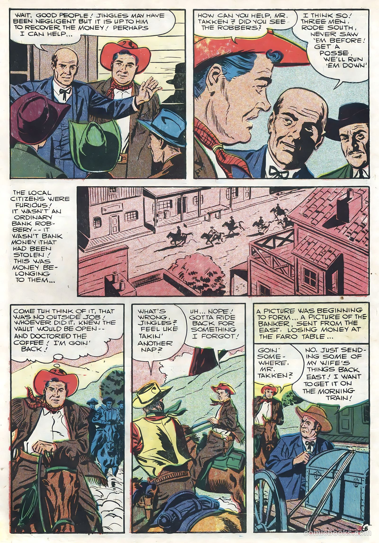 Six-Gun Heroes #42 (1957) — page 7 of 36