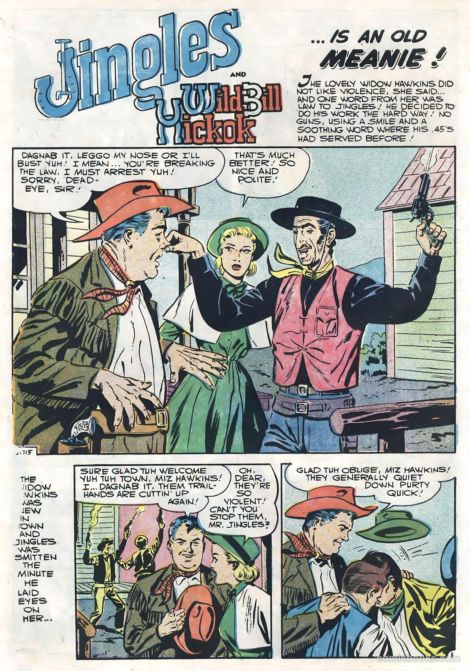 Six-Gun Heroes #42 (1957) — page 10 of 36