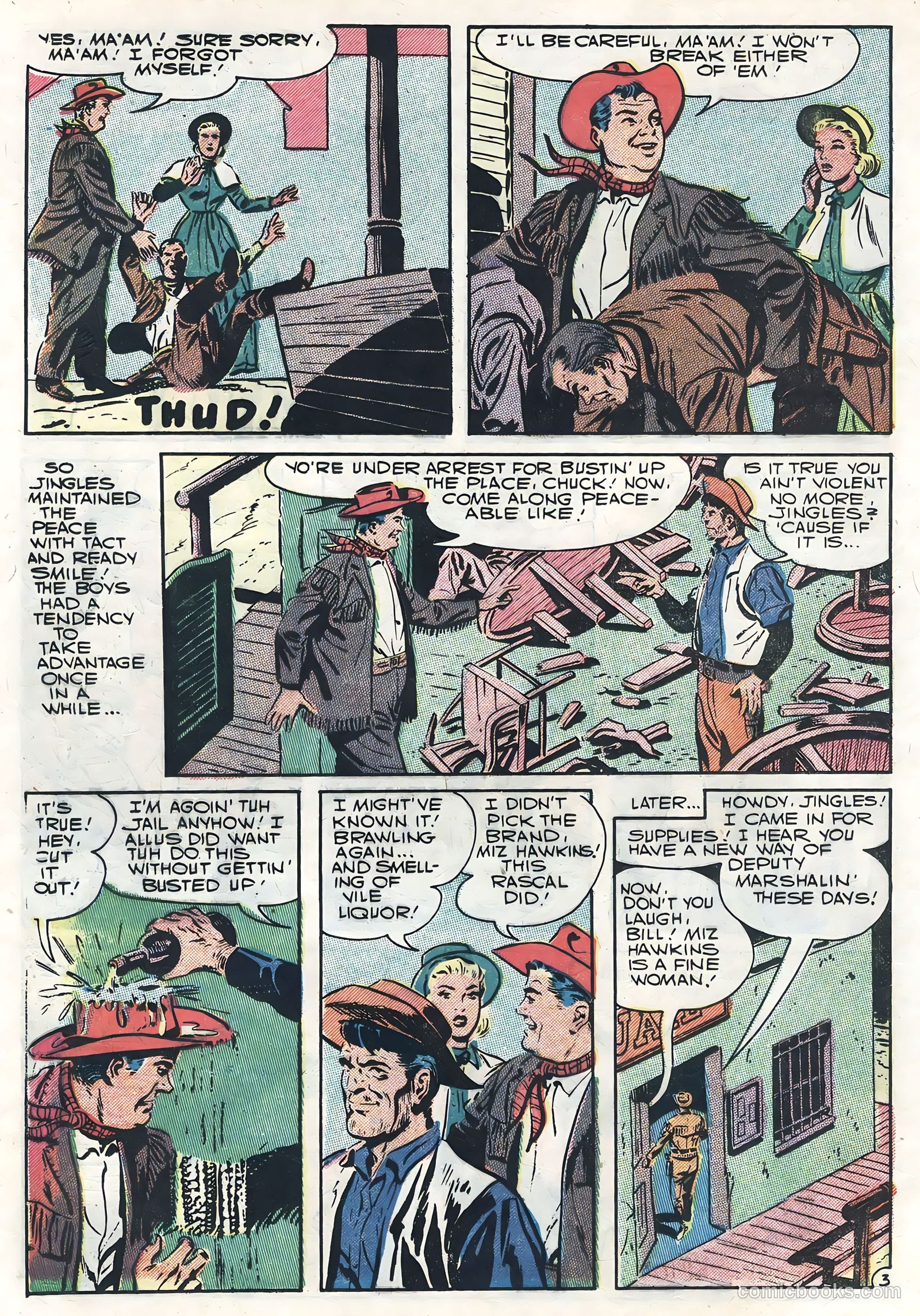Six-Gun Heroes #42 (1957) — page 12 of 36