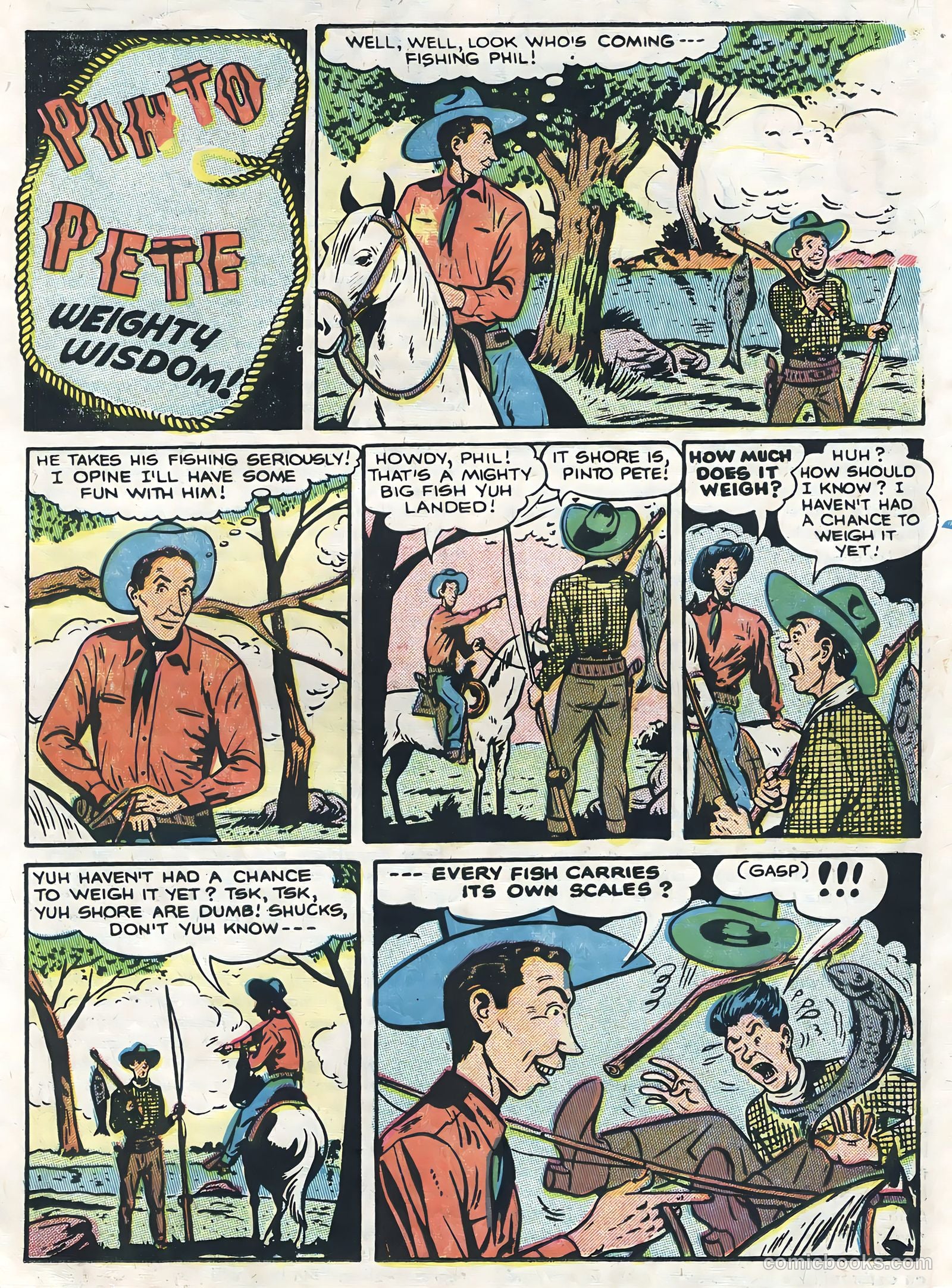 Six-Gun Heroes #42 (1957) — page 15 of 36
