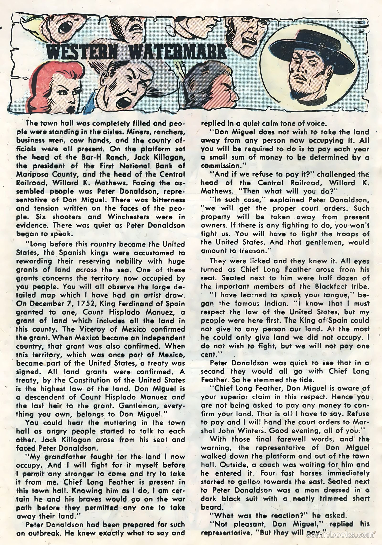 Six-Gun Heroes #42 (1957) — page 16 of 36