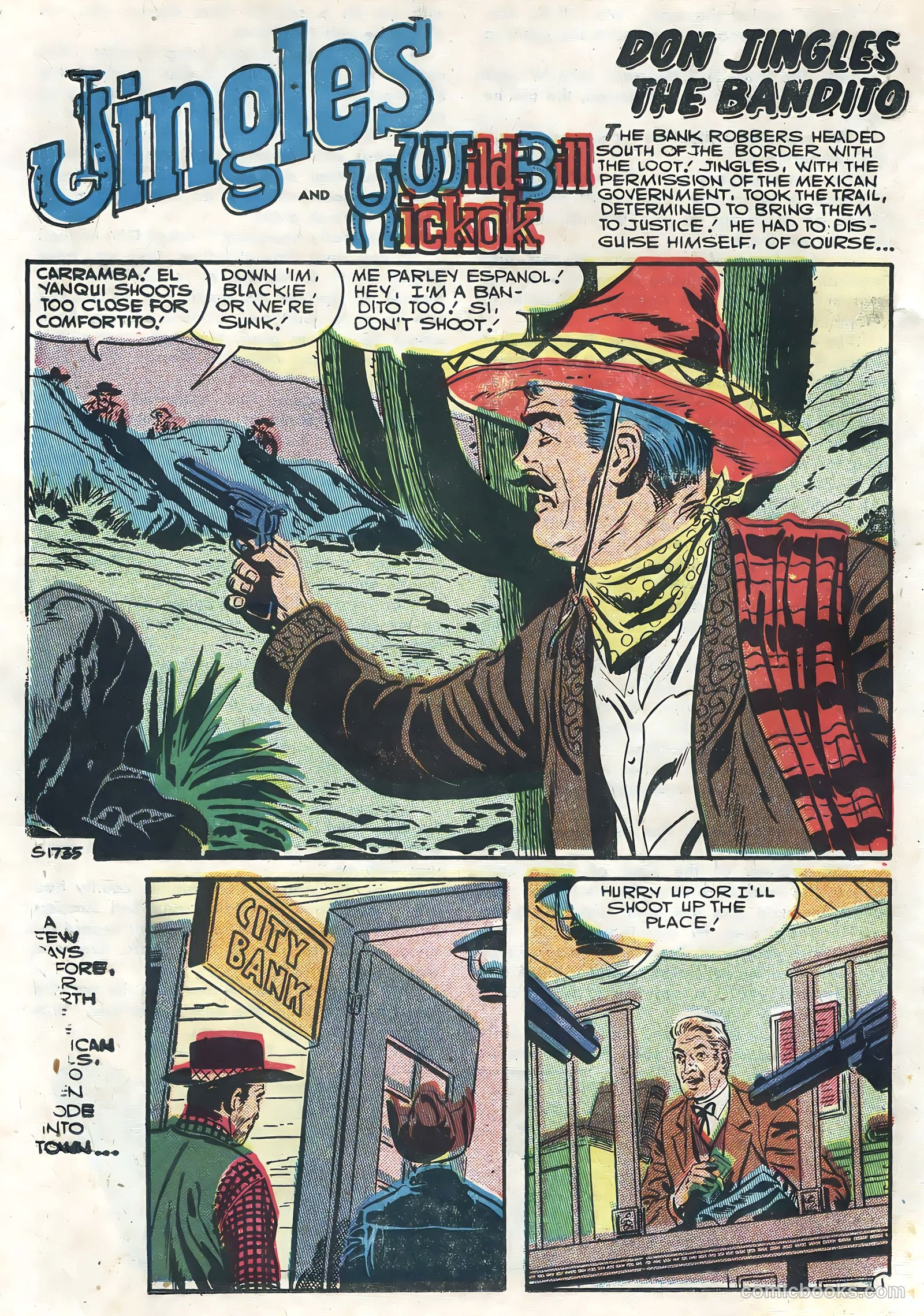Six-Gun Heroes #42 (1957) — page 18 of 36