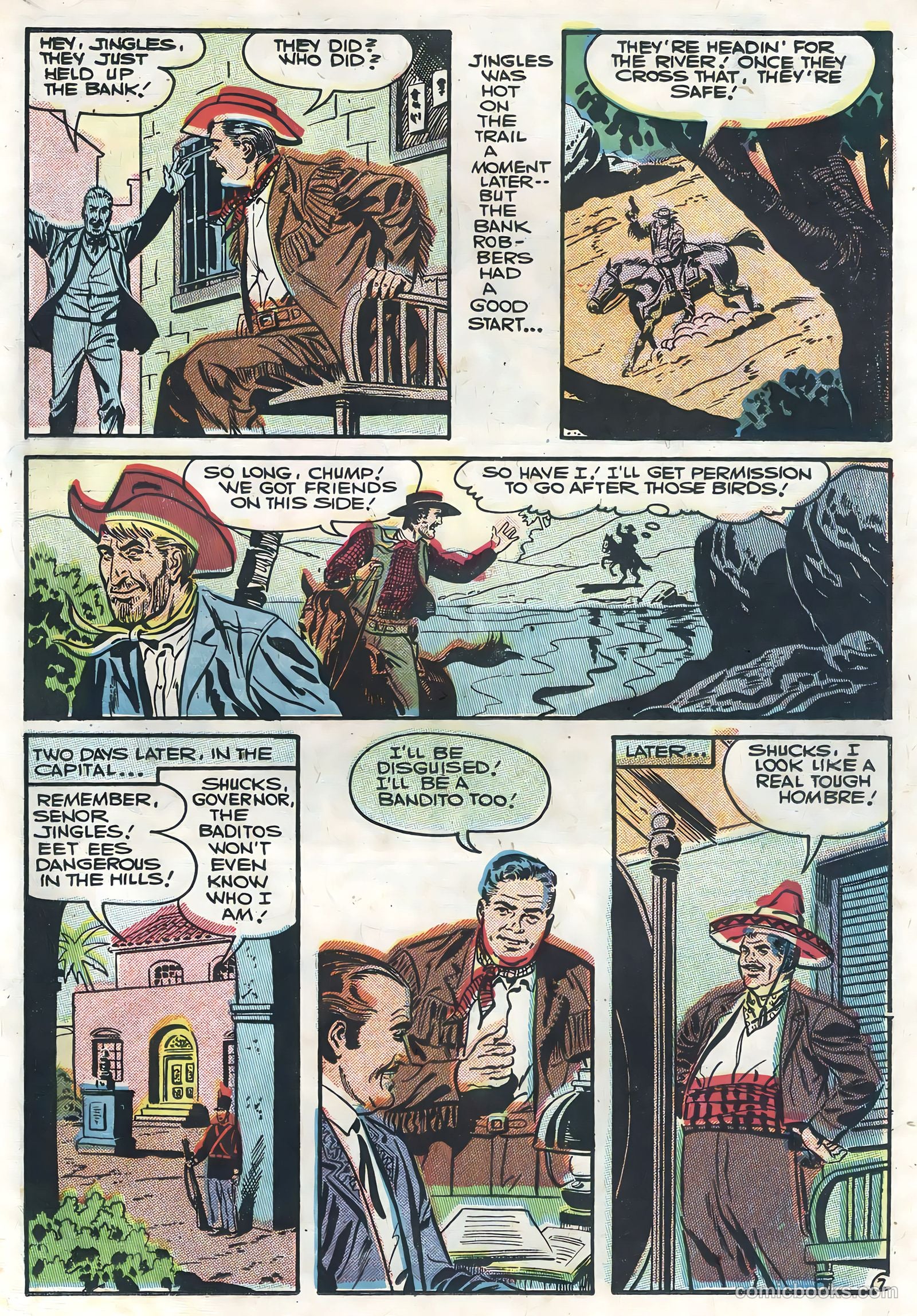 Six-Gun Heroes #42 (1957) — page 19 of 36