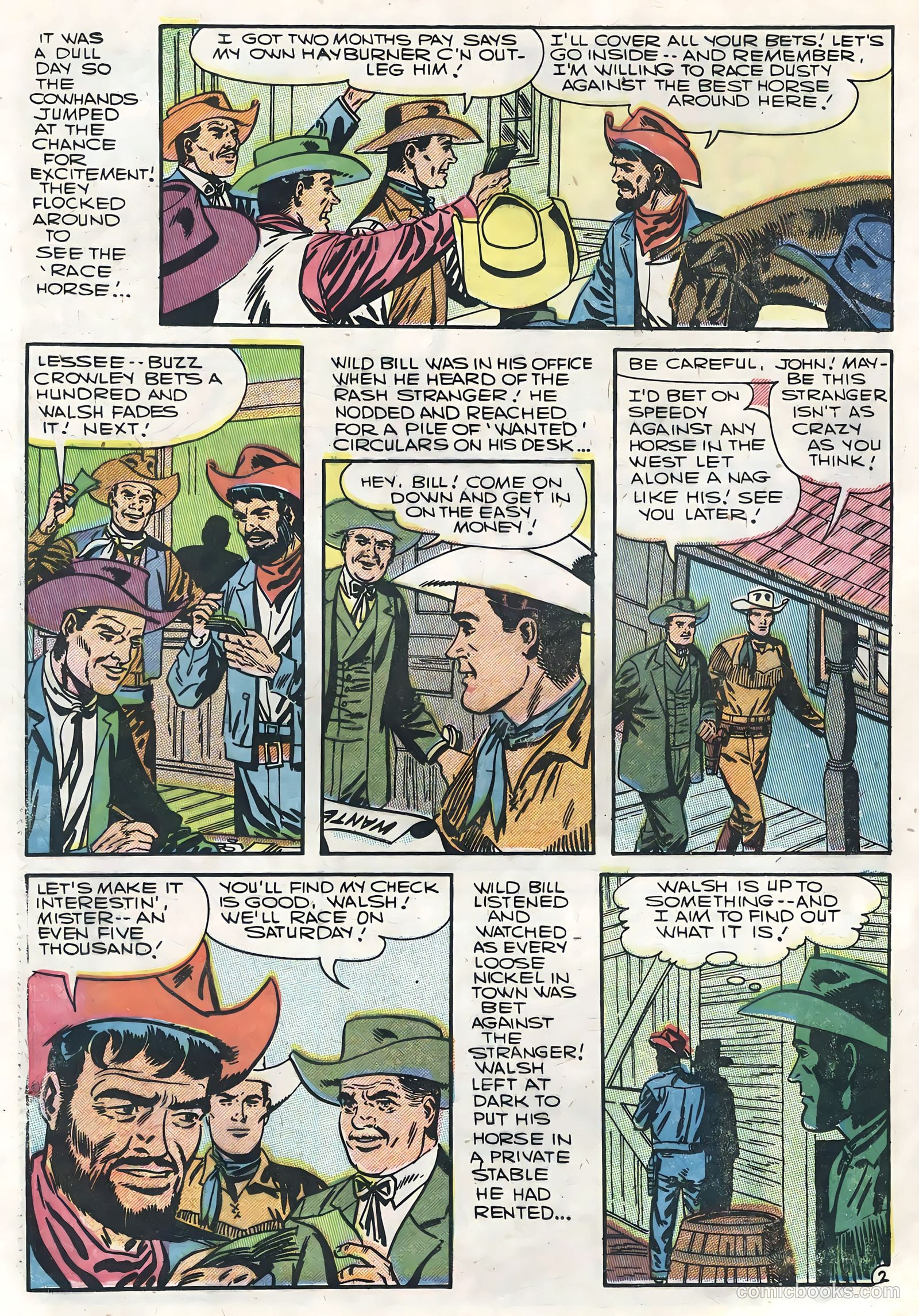 Six-Gun Heroes #42 (1957) — page 24 of 36