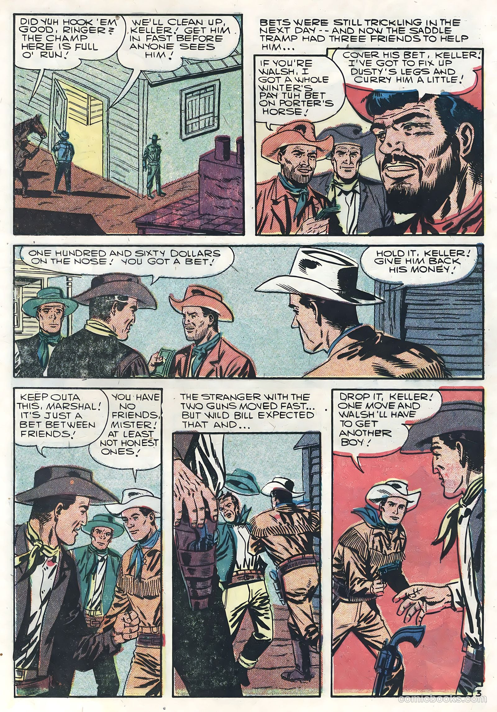 Six-Gun Heroes #42 (1957) — page 25 of 36