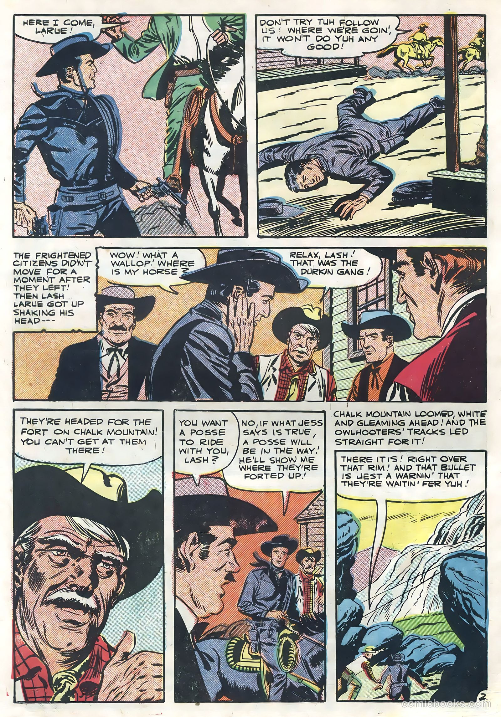Six-Gun Heroes #42 (1957) — page 30 of 36