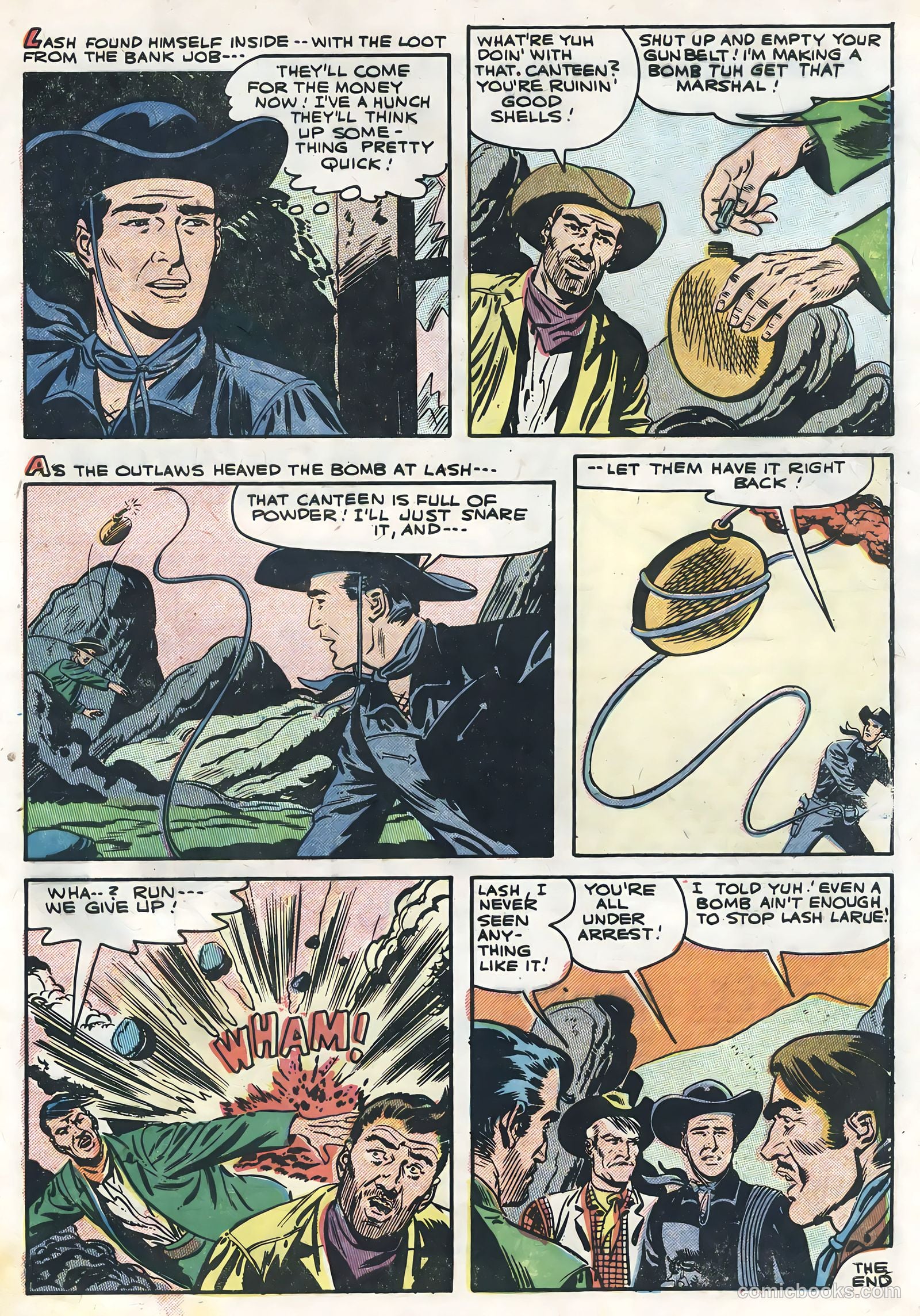 Six-Gun Heroes #42 (1957) — page 33 of 36