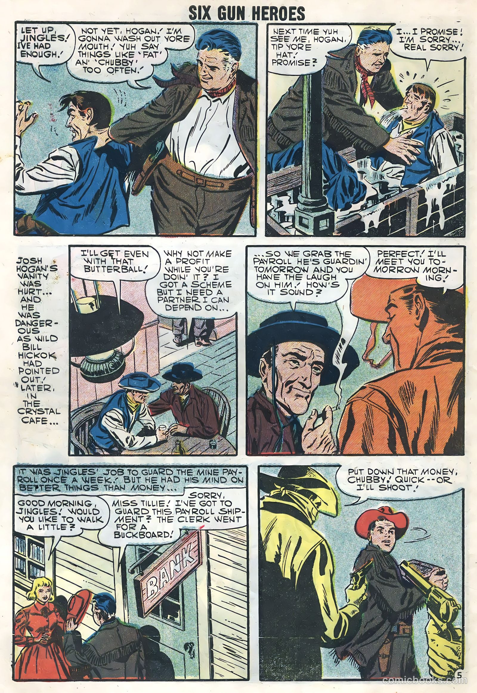 Six-Gun Heroes #43 (1957) — page 8 of 36