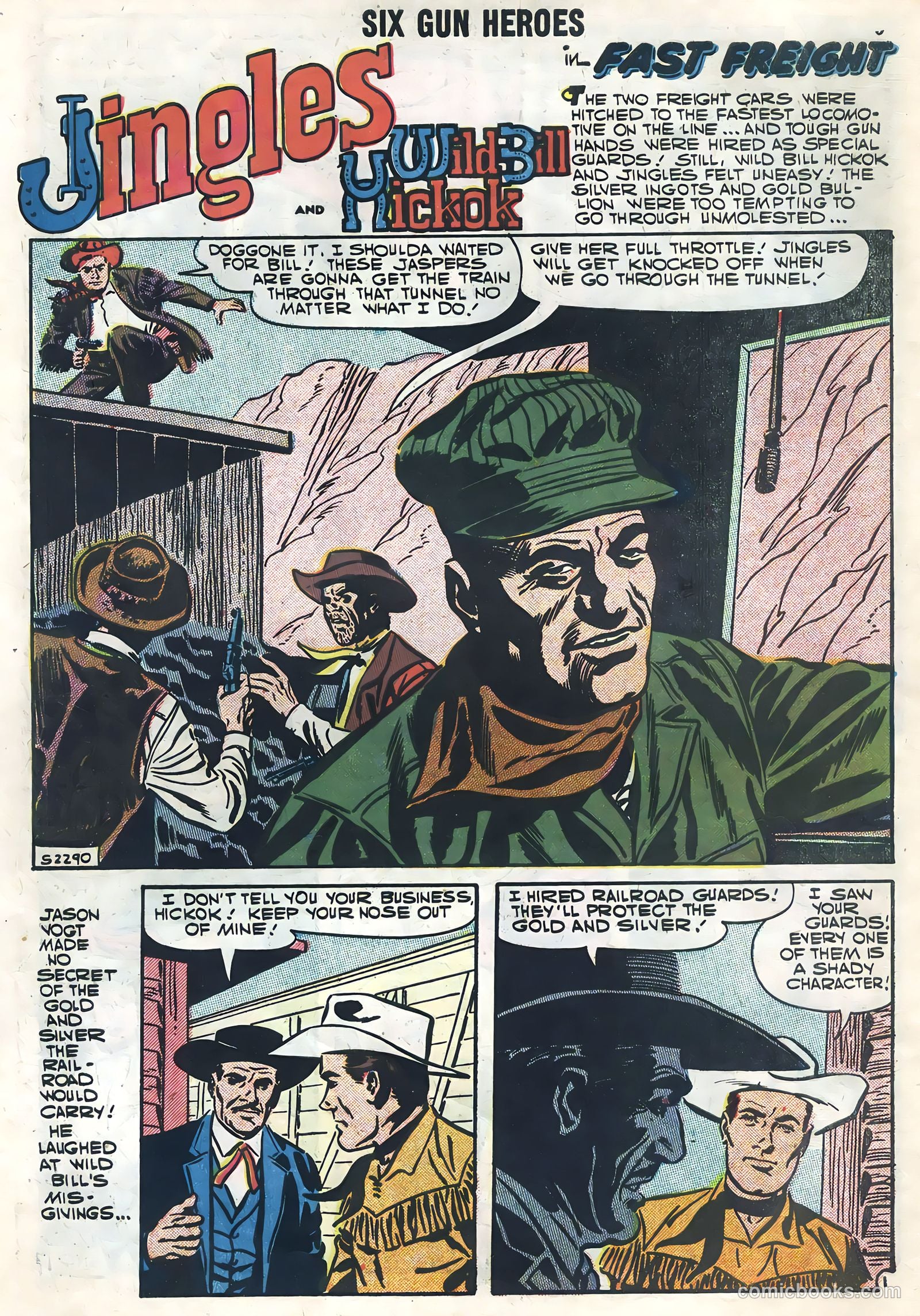 Six-Gun Heroes #43 (1957) — page 10 of 36