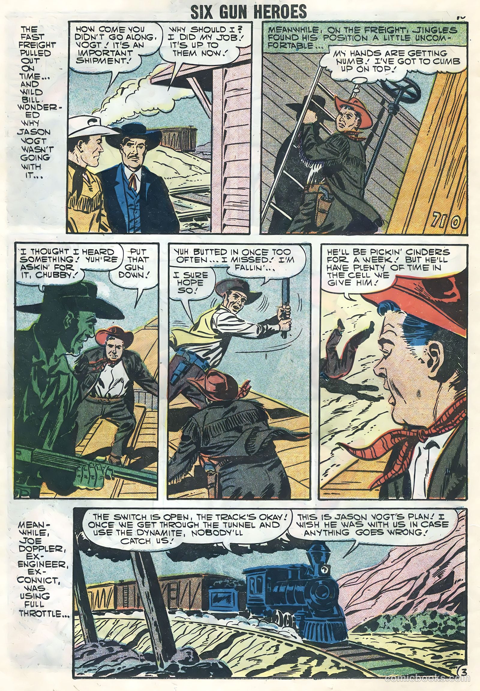 Six-Gun Heroes #43 (1957) — page 12 of 36