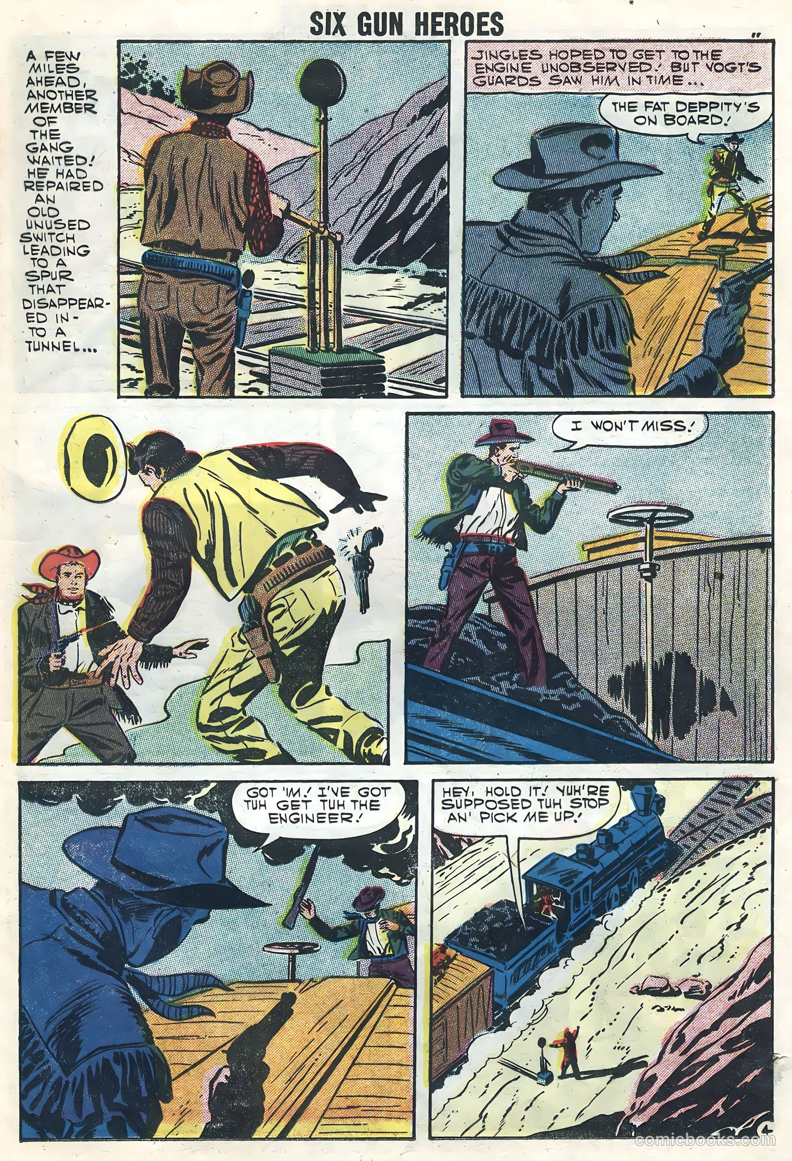 Six-Gun Heroes #43 (1957) — page 13 of 36