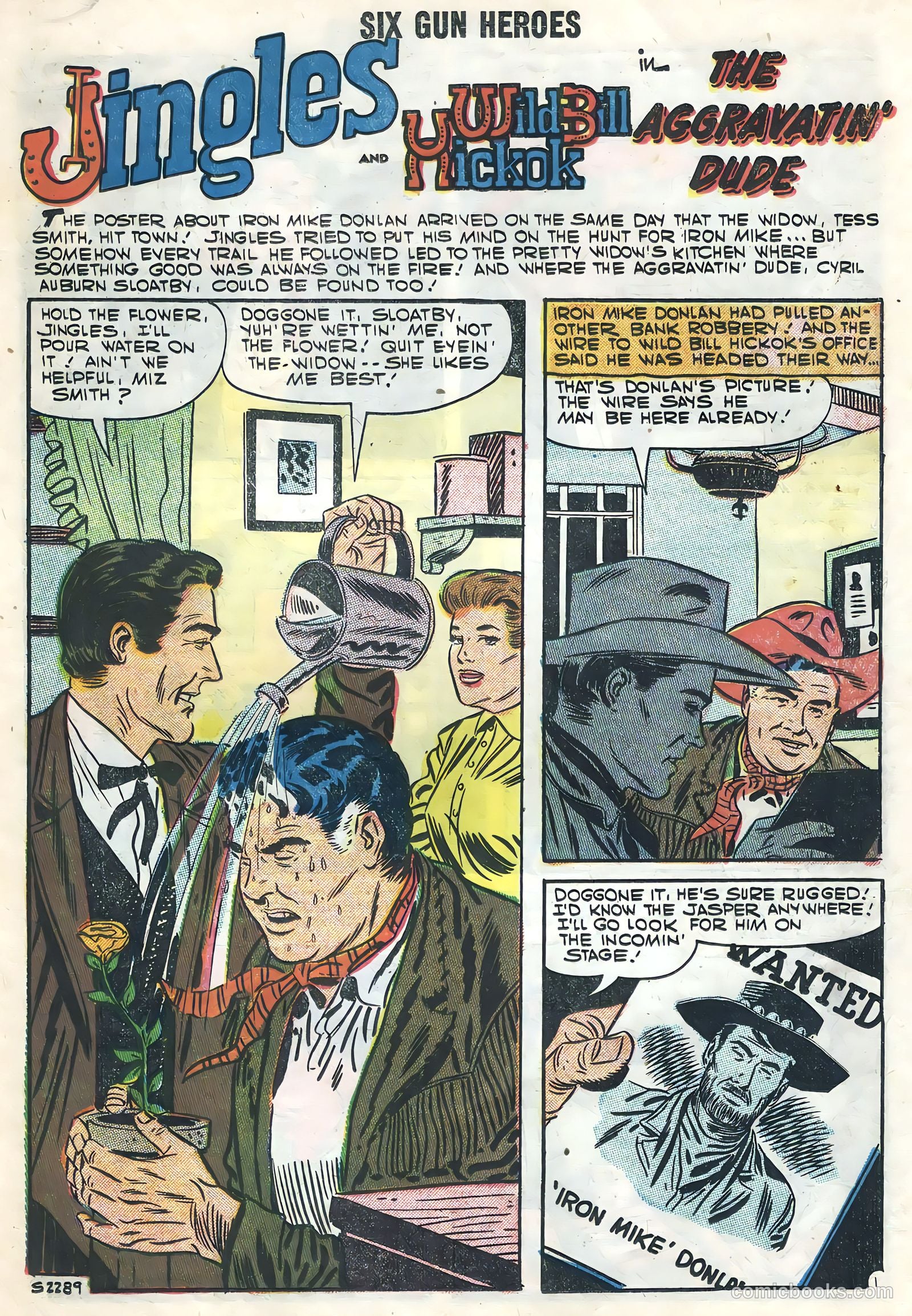 Six-Gun Heroes #43 (1957) — page 19 of 36