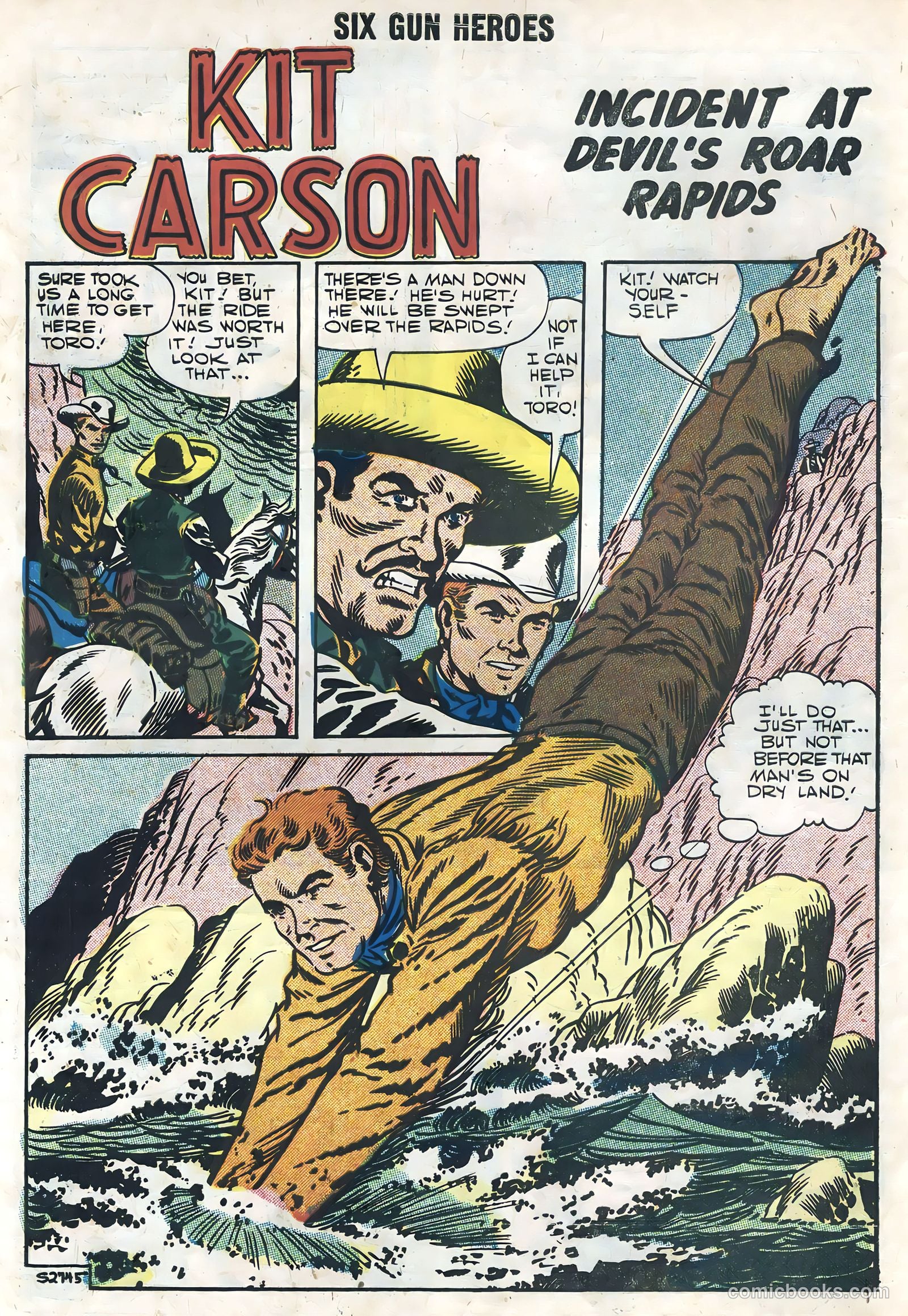 Six-Gun Heroes #44 (1957) — page 10 of 36