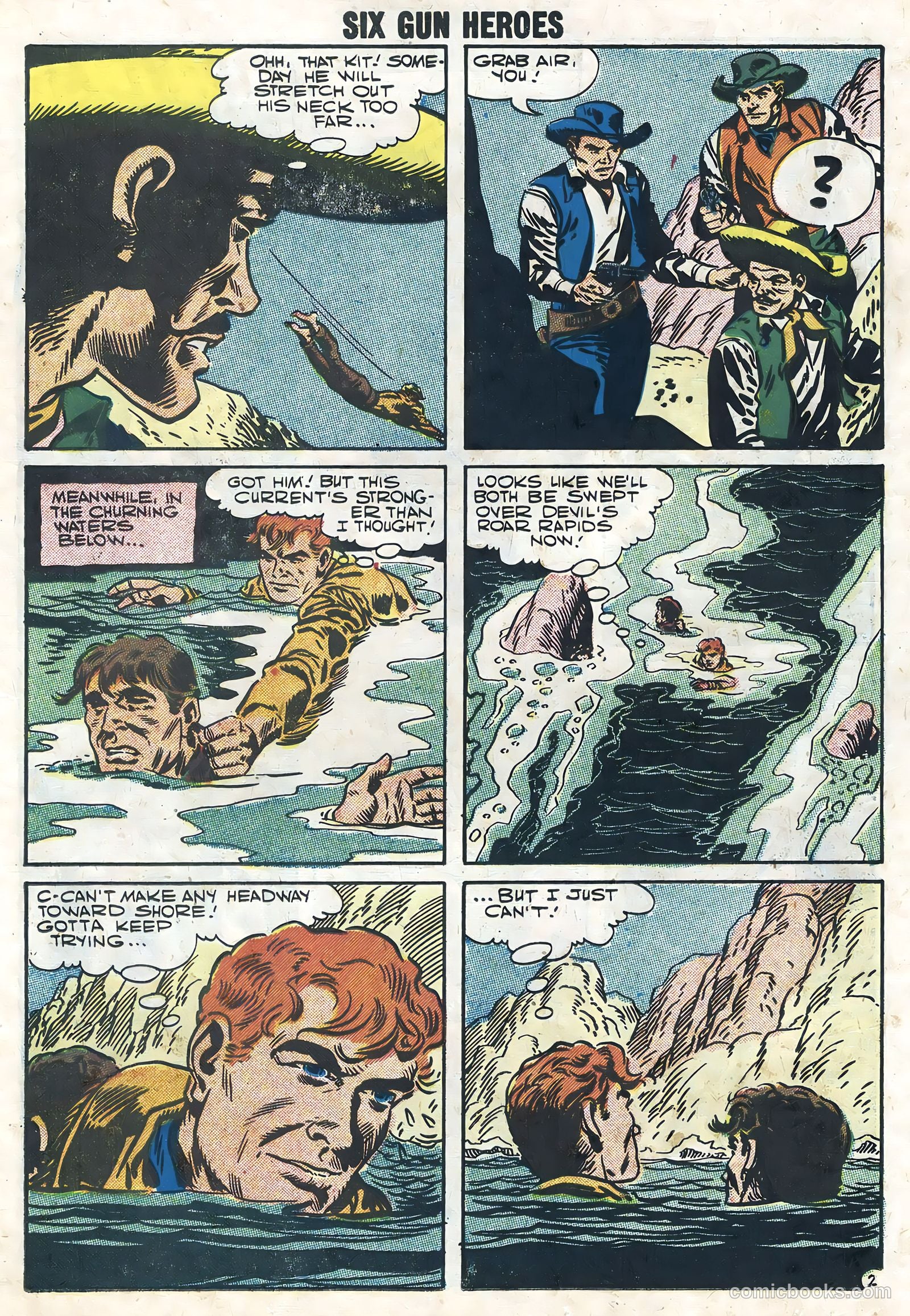 Six-Gun Heroes #44 (1957) — page 11 of 36
