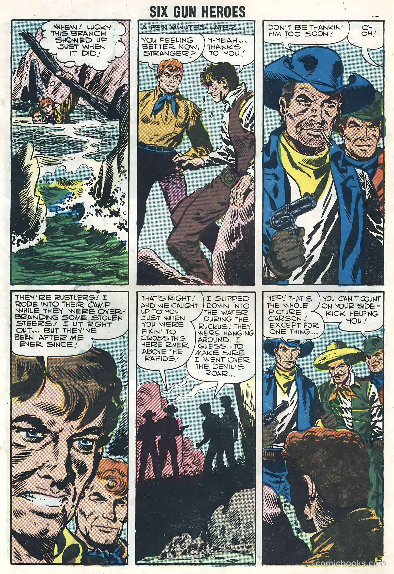 Six-Gun Heroes #44 (1957) — page 12 of 36