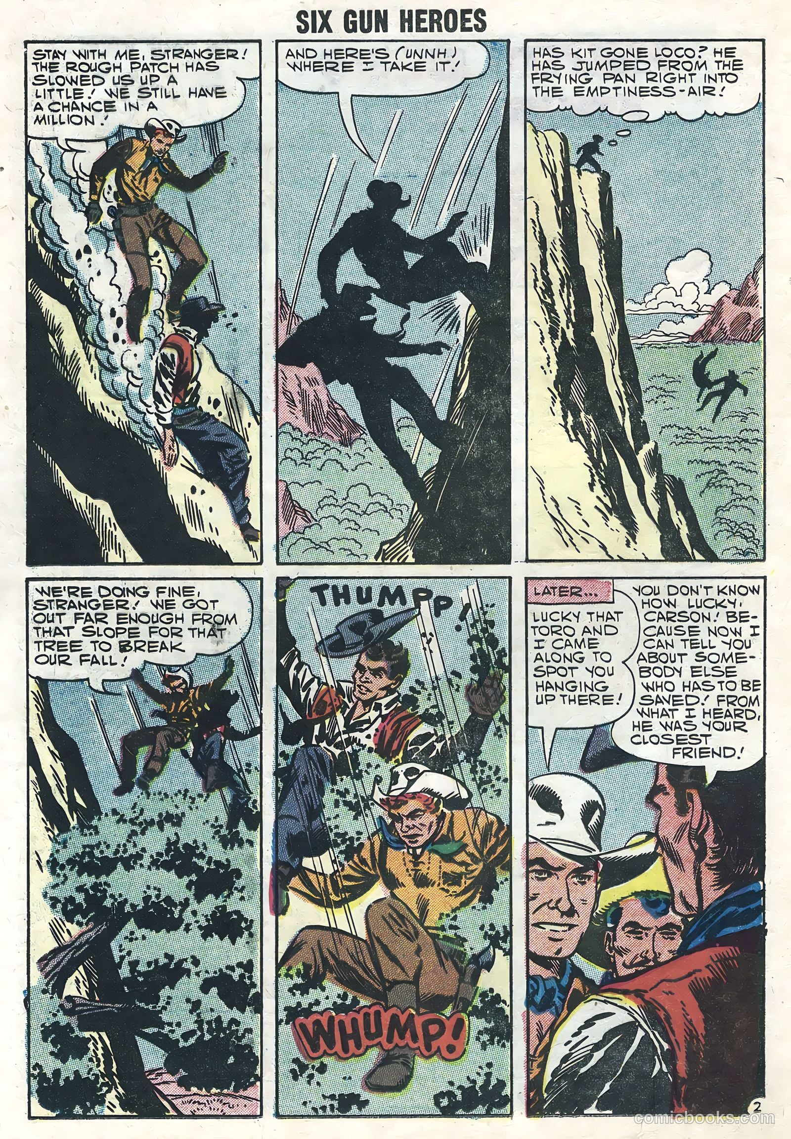 Six-Gun Heroes #44 (1957) — page 16 of 36