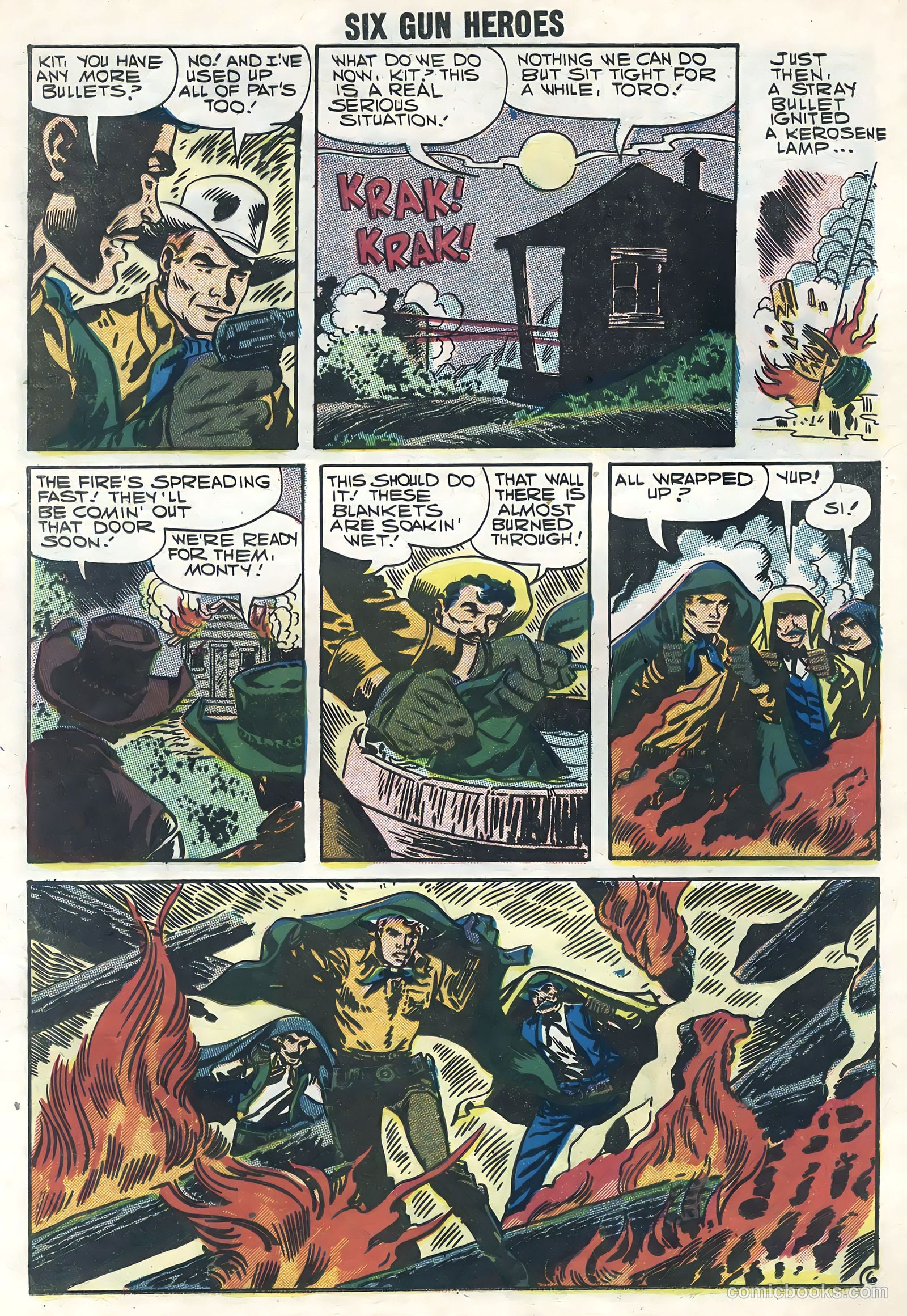 Six-Gun Heroes #44 (1957) — page 20 of 36