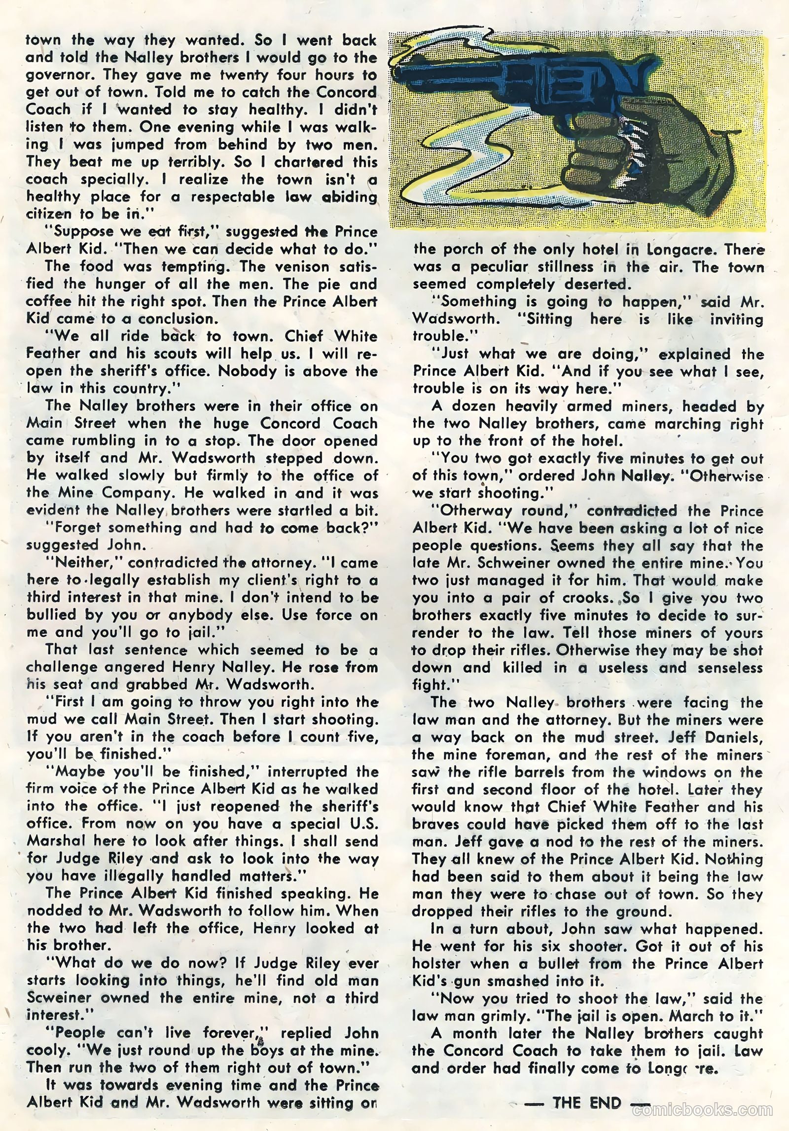 Six-Gun Heroes #44 (1957) — page 25 of 36