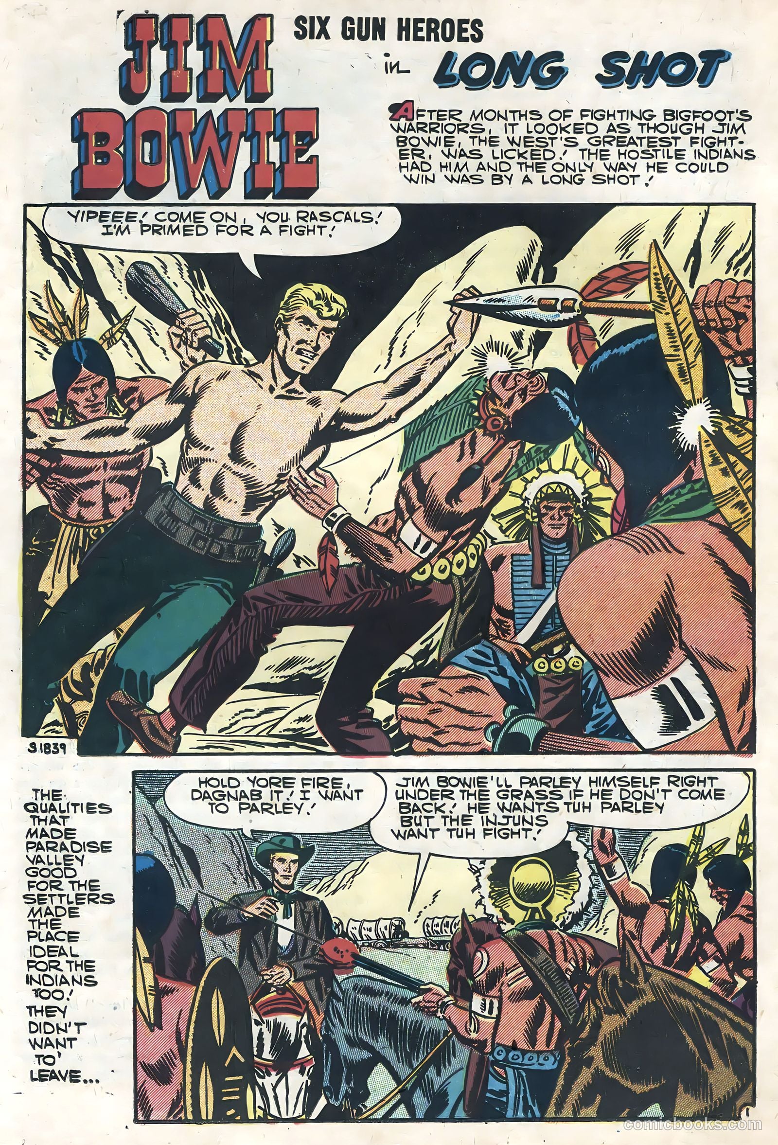 Six-Gun Heroes #44 (1957) — page 26 of 36