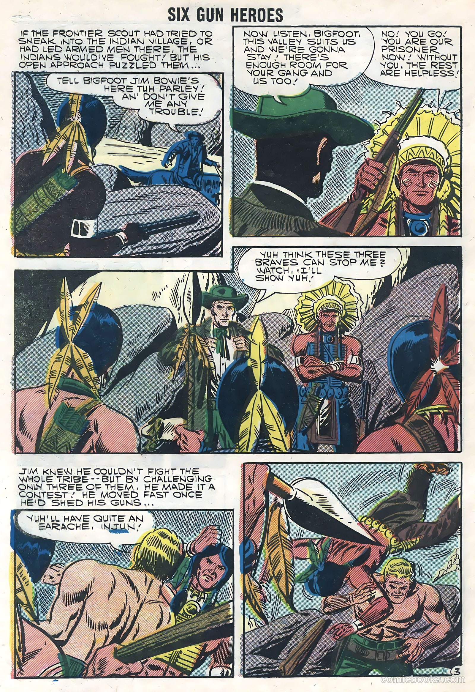 Six-Gun Heroes #44 (1957) — page 28 of 36