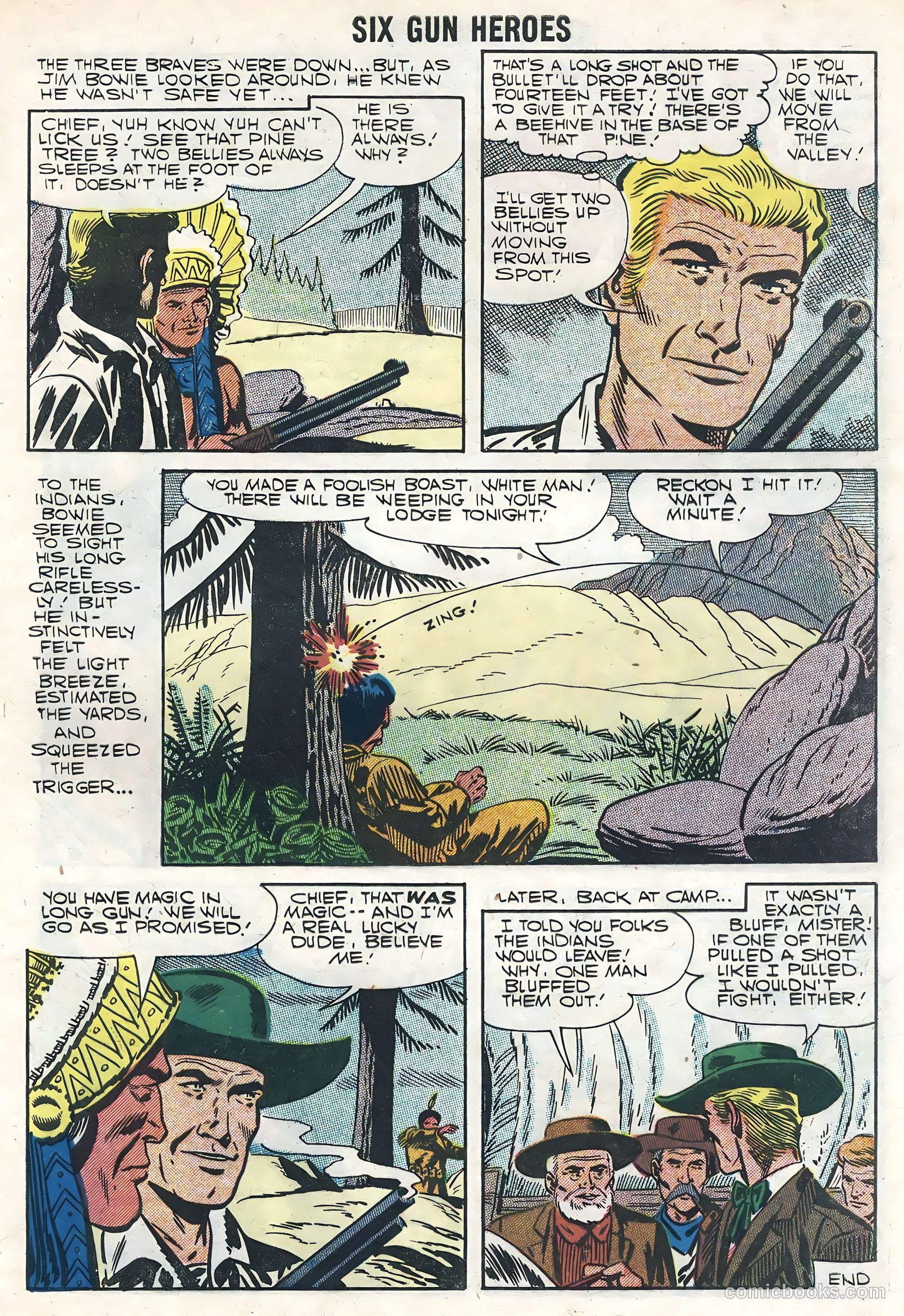 Six-Gun Heroes #44 (1957) — page 29 of 36