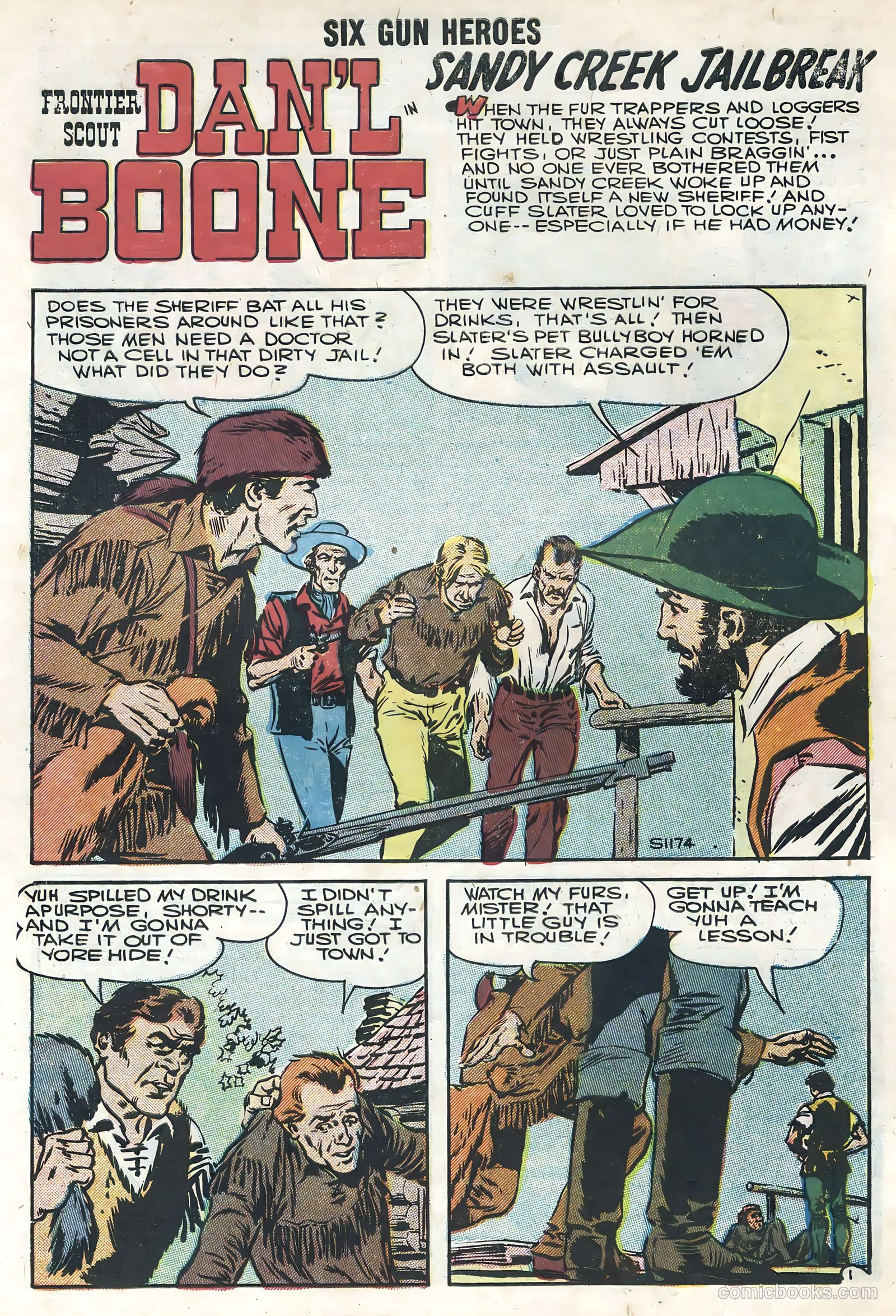Six-Gun Heroes #44 (1957) — page 30 of 36