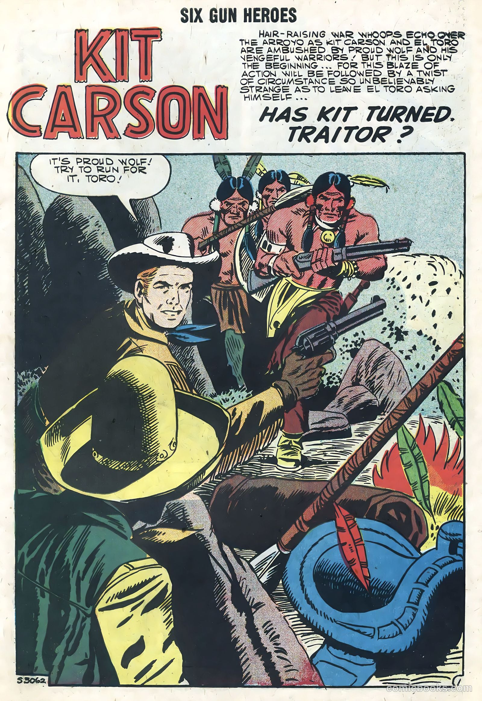 Six-Gun Heroes #45 (1958) — page 3 of 36