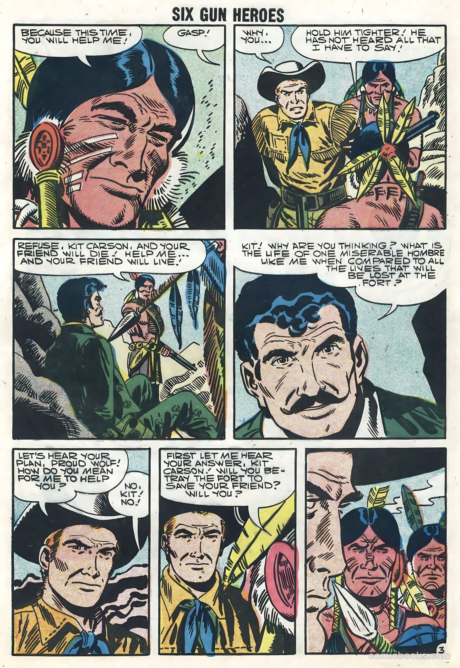Six-Gun Heroes #45 (1958) — page 5 of 36