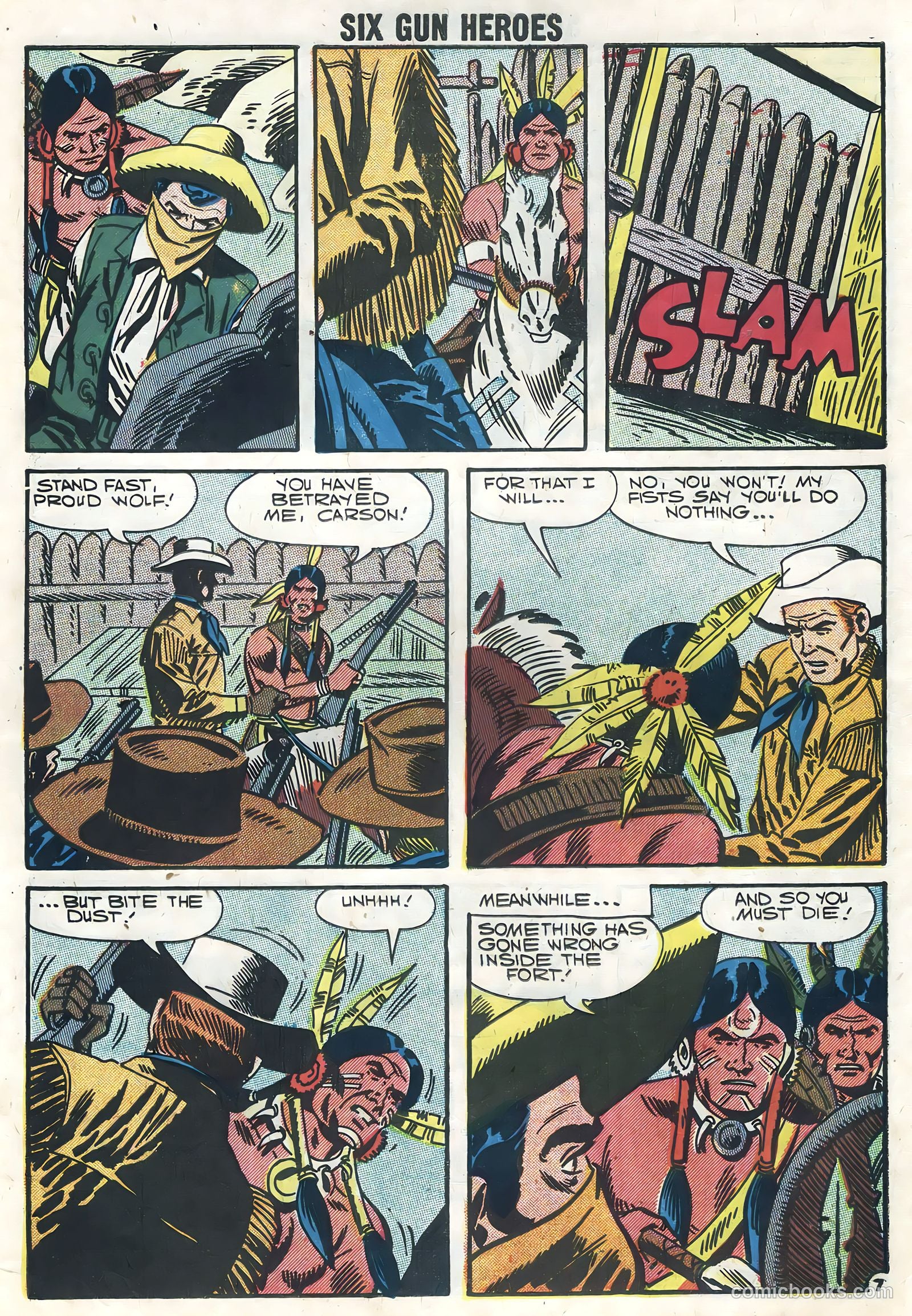 Six-Gun Heroes #45 (1958) — page 10 of 36