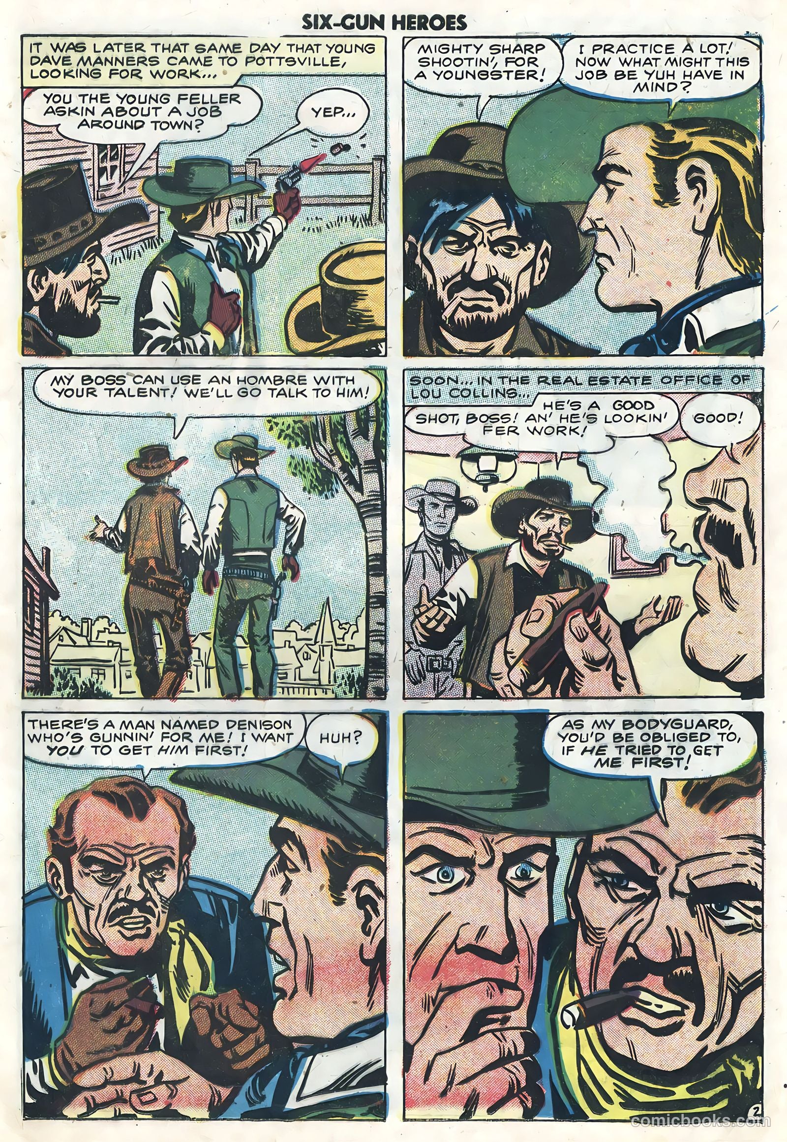Six-Gun Heroes #45 (1958) — page 13 of 36