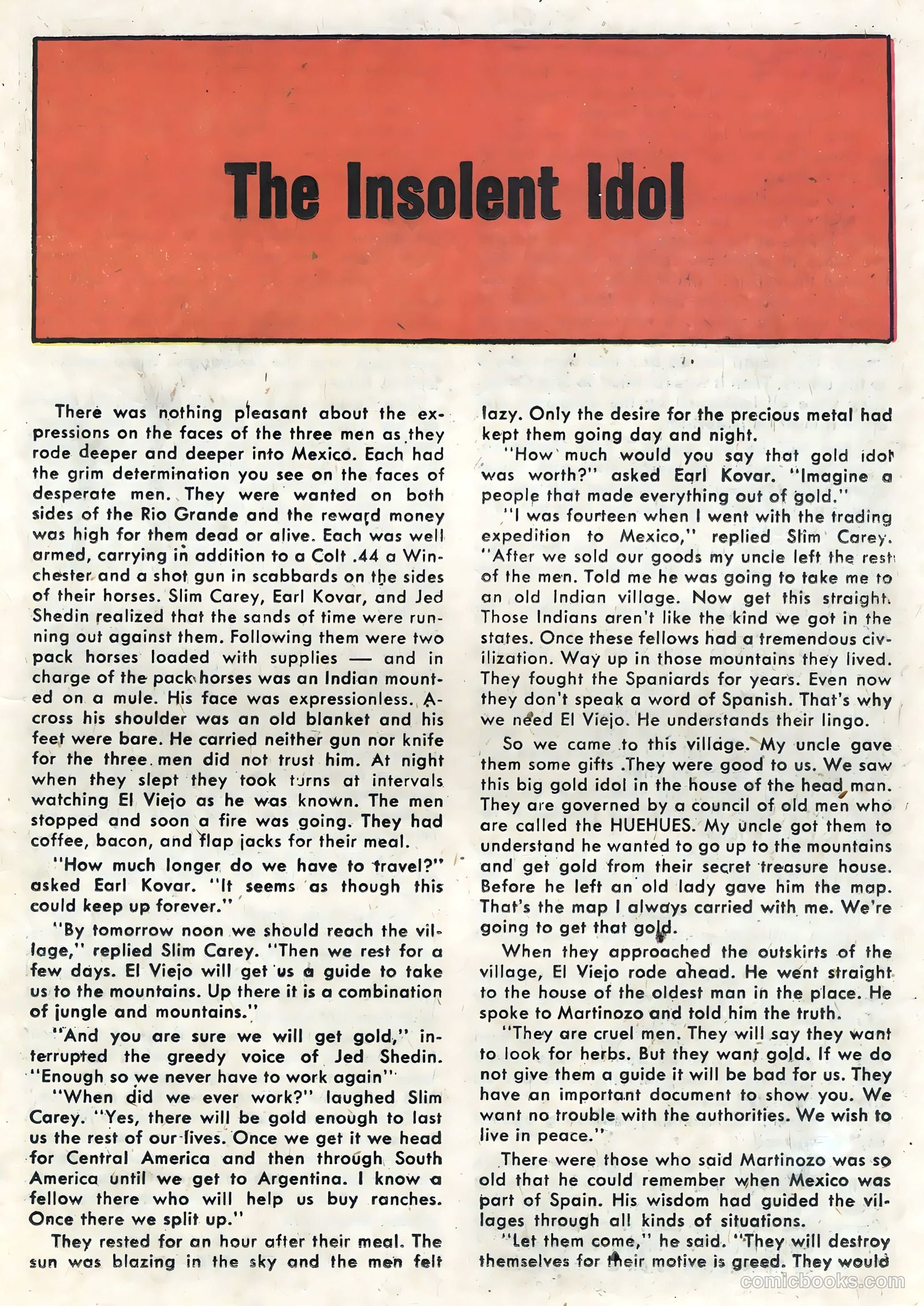 Six-Gun Heroes #45 (1958) — page 19 of 36
