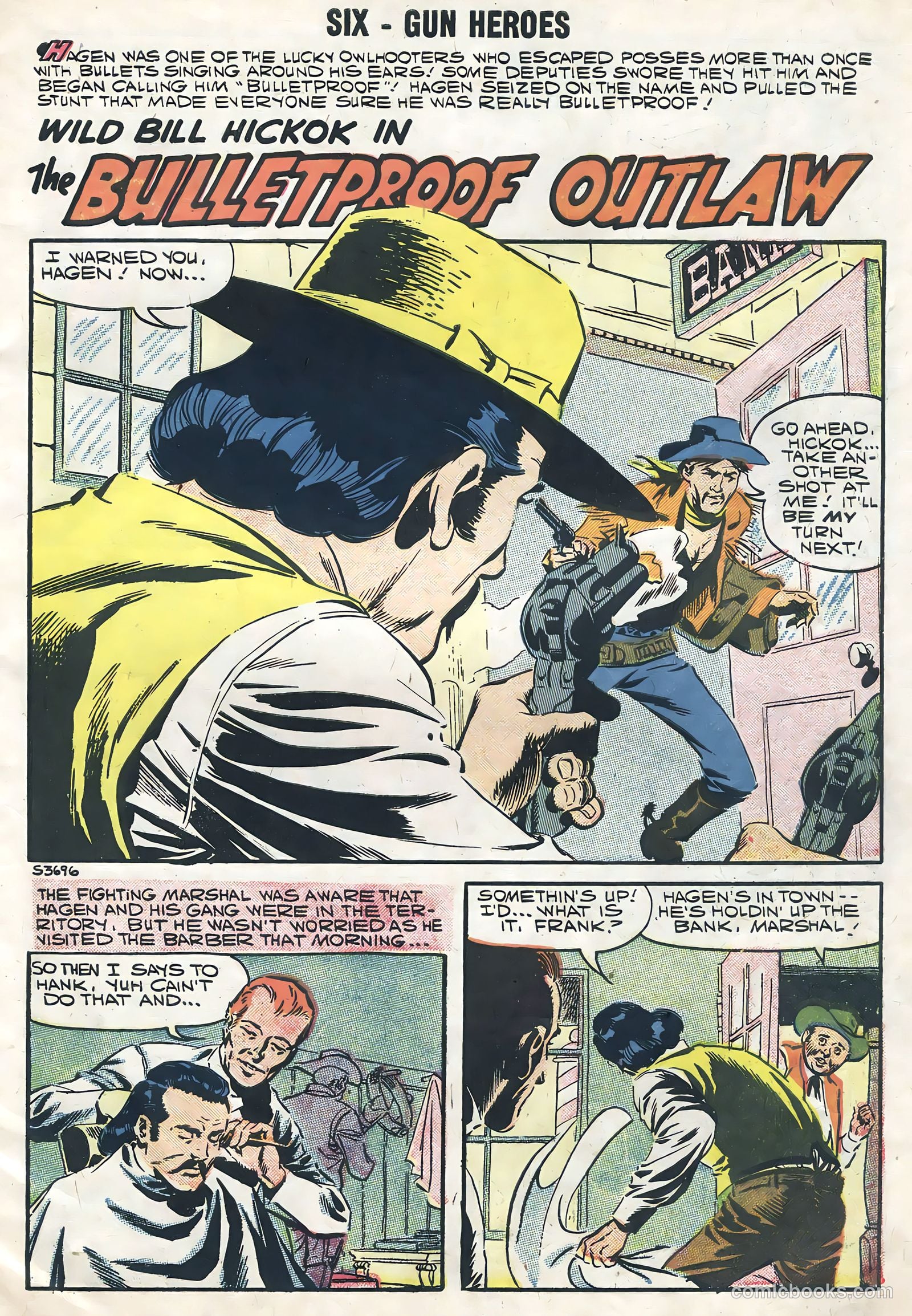 Six-Gun Heroes #46 (1958) — page 3 of 36