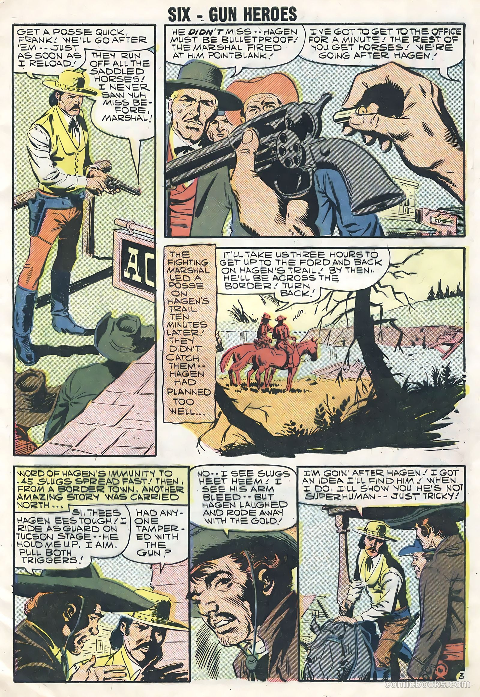 Six-Gun Heroes #46 (1958) — page 5 of 36