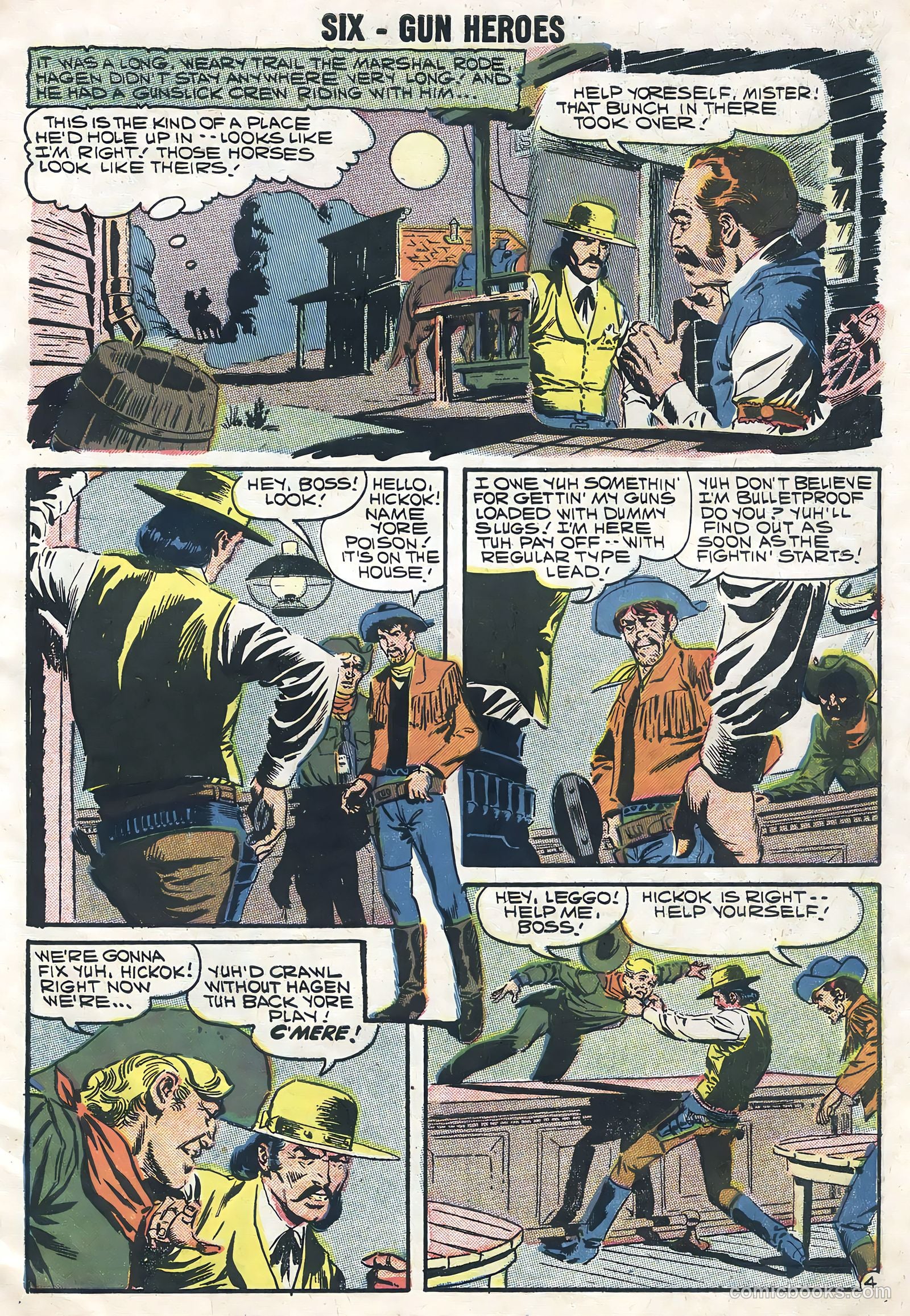 Six-Gun Heroes #46 (1958) — page 7 of 36