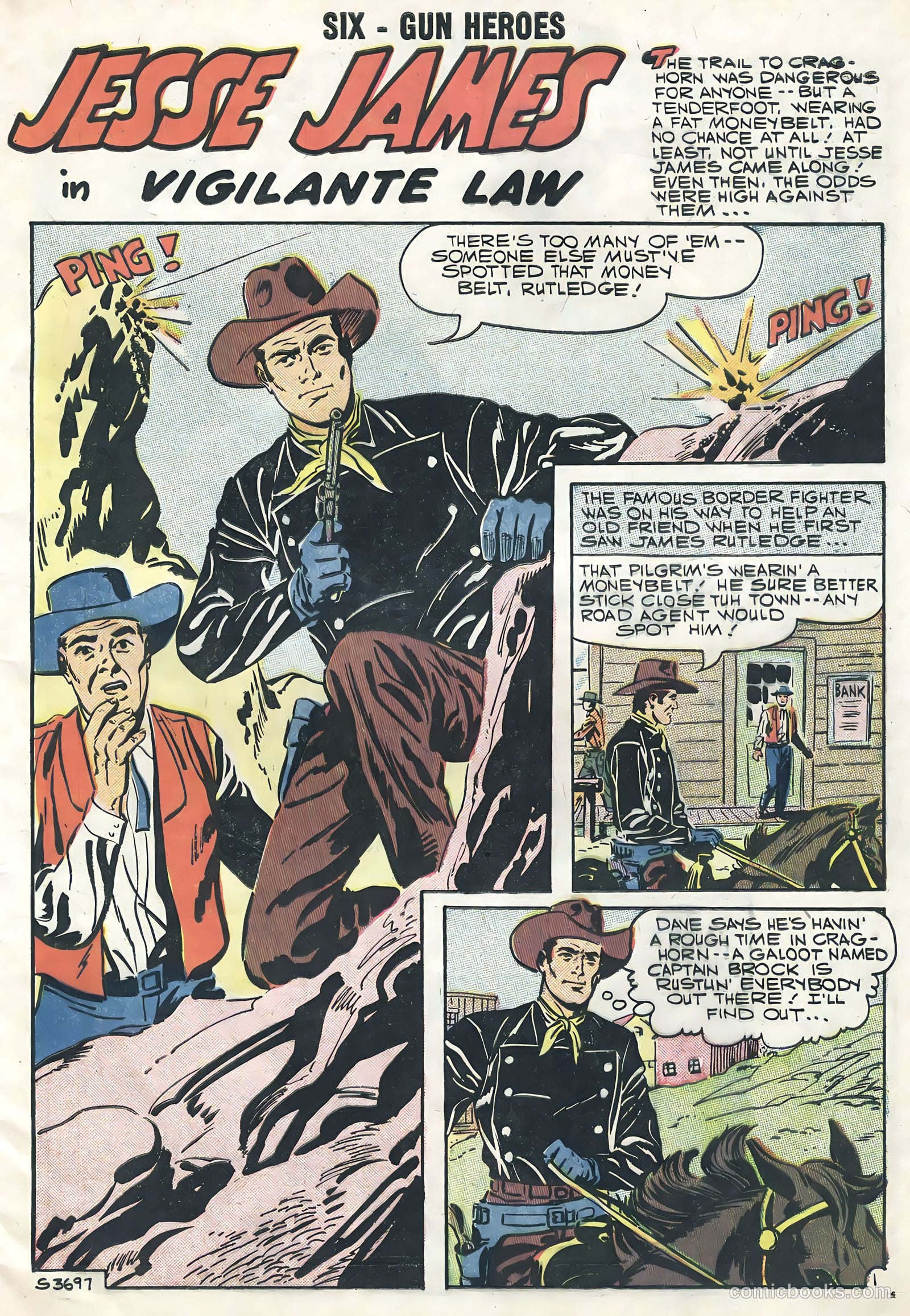 Six-Gun Heroes #46 (1958) — page 9 of 36