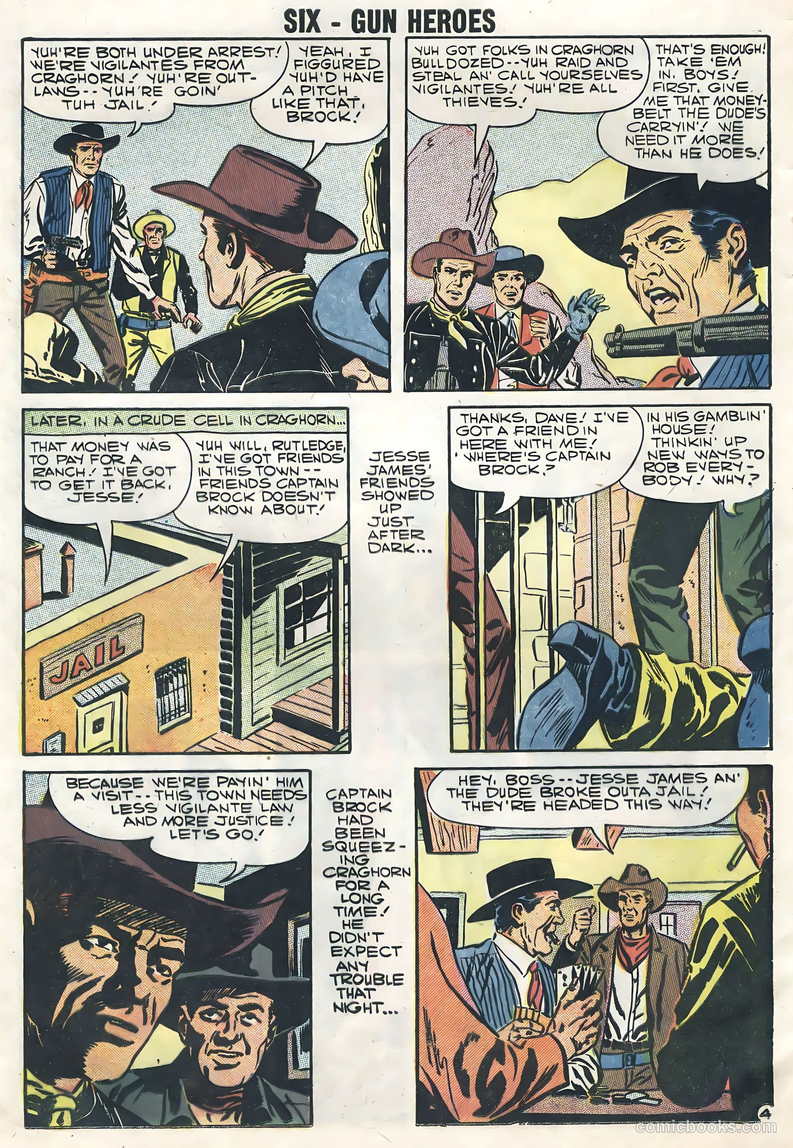 Six-Gun Heroes #46 (1958) — page 12 of 36