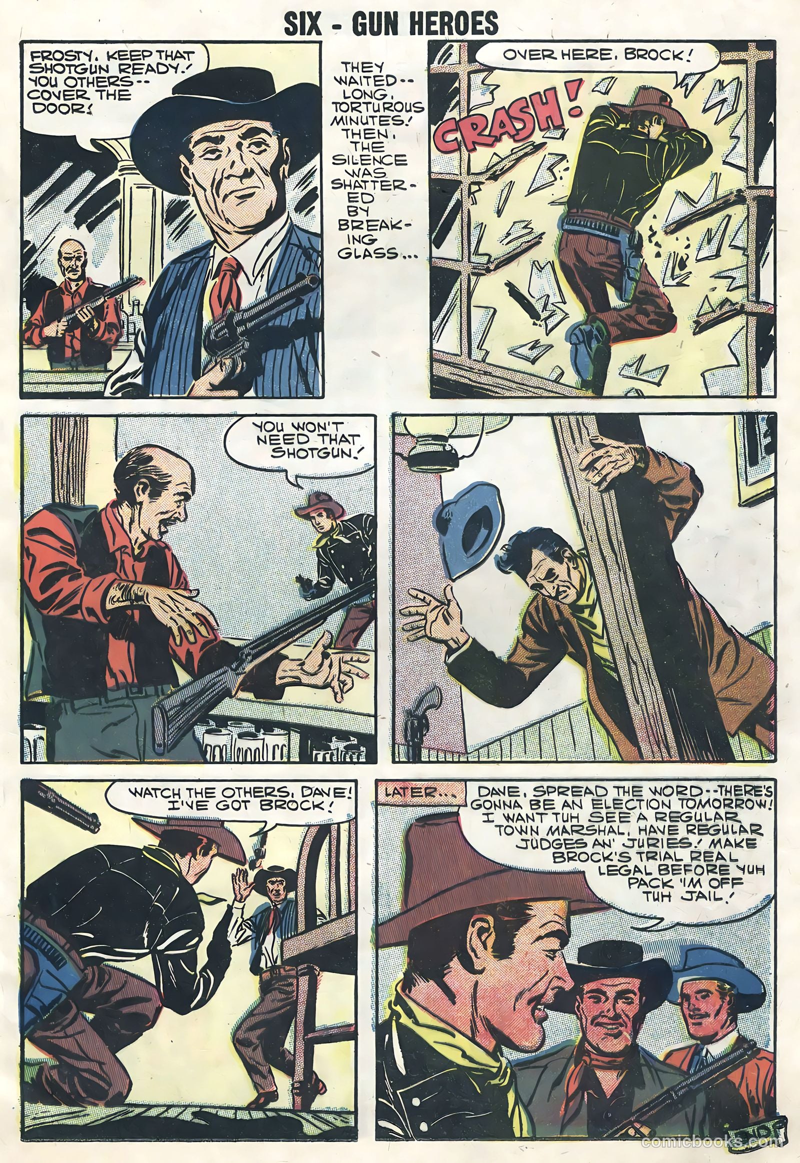 Six-Gun Heroes #46 (1958) — page 13 of 36