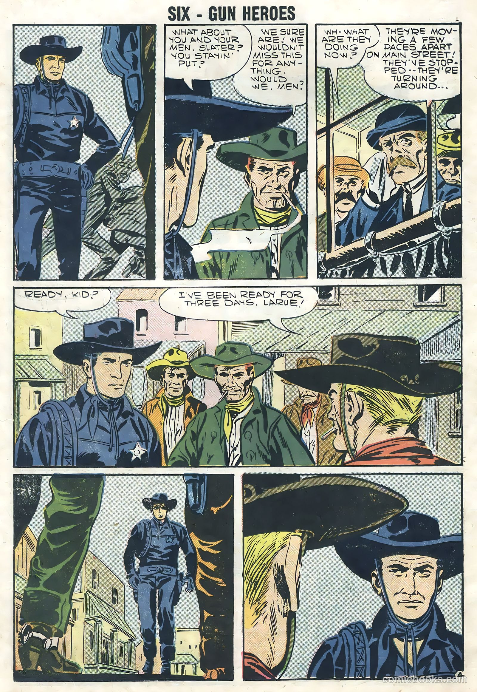 Six-Gun Heroes #46 (1958) — page 18 of 36