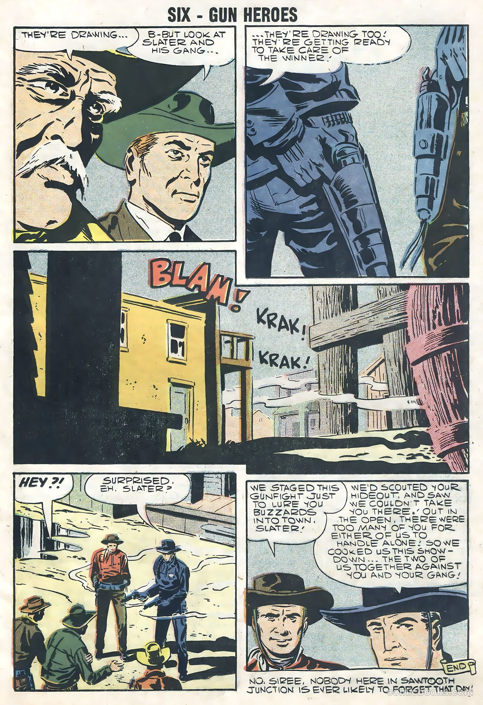 Six-Gun Heroes #46 (1958) — page 19 of 36