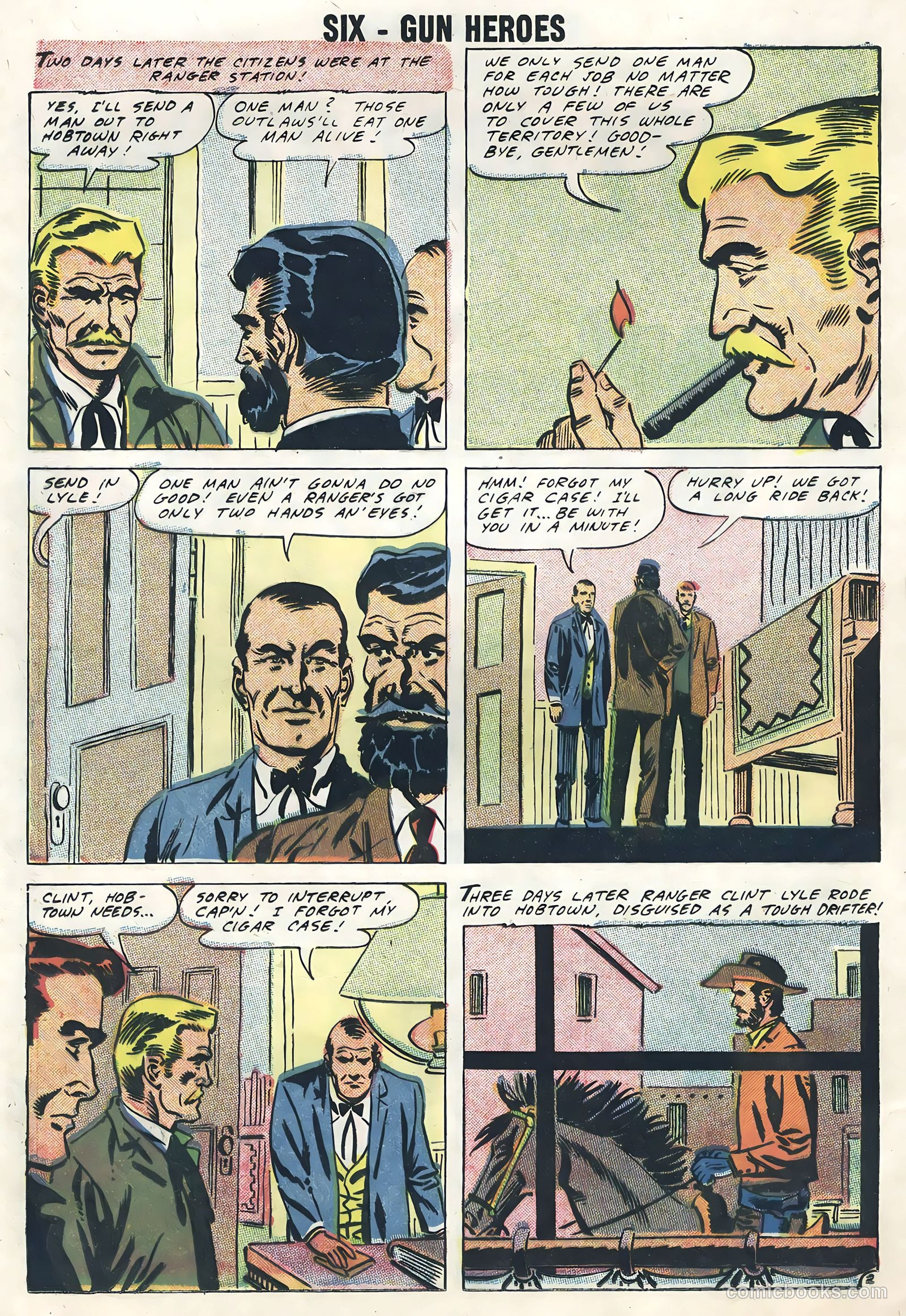 Six-Gun Heroes #46 (1958) — page 24 of 36