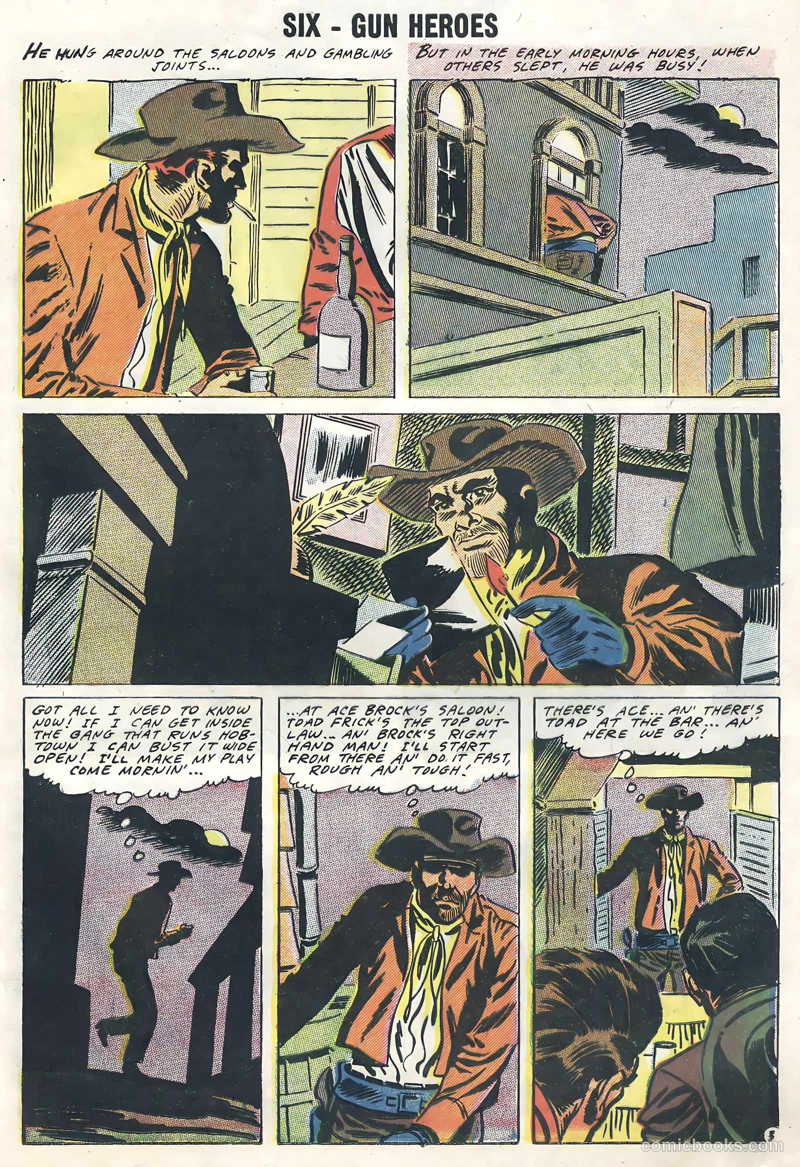 Six-Gun Heroes #46 (1958) — page 25 of 36