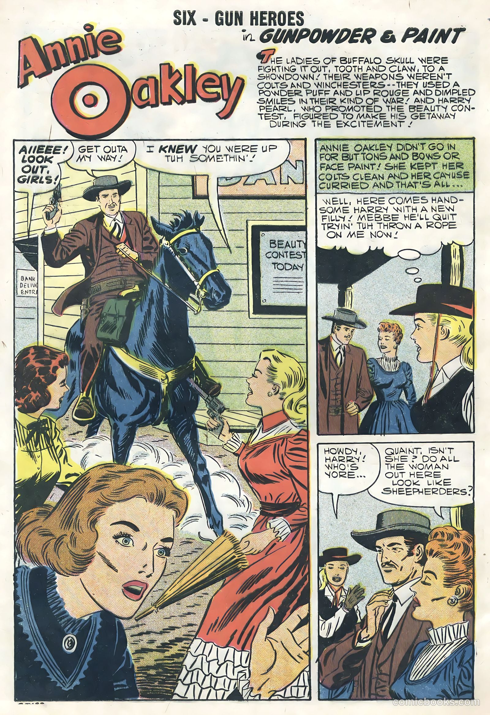 Six-Gun Heroes #46 (1958) — page 28 of 36
